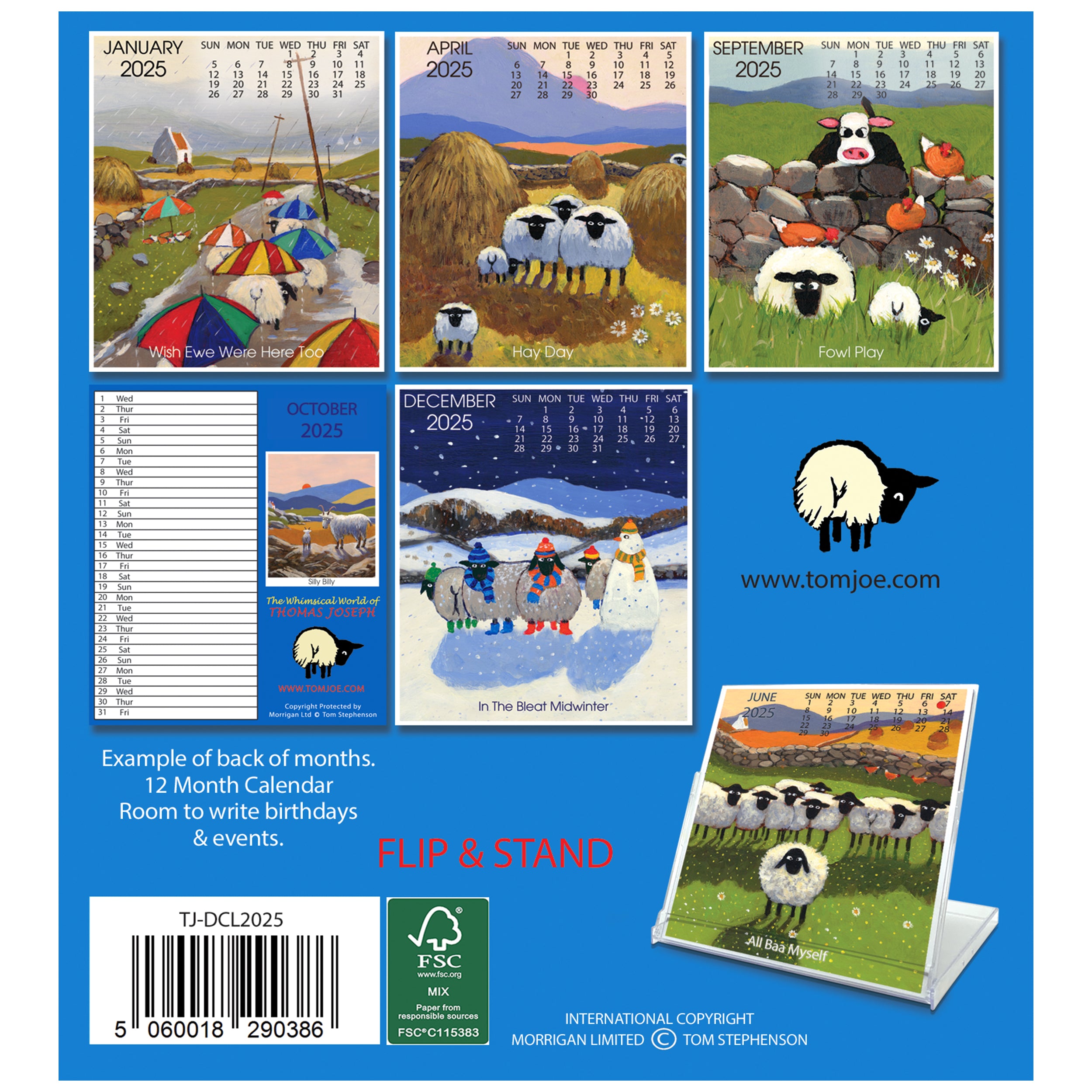 2026 Desk Calendar
