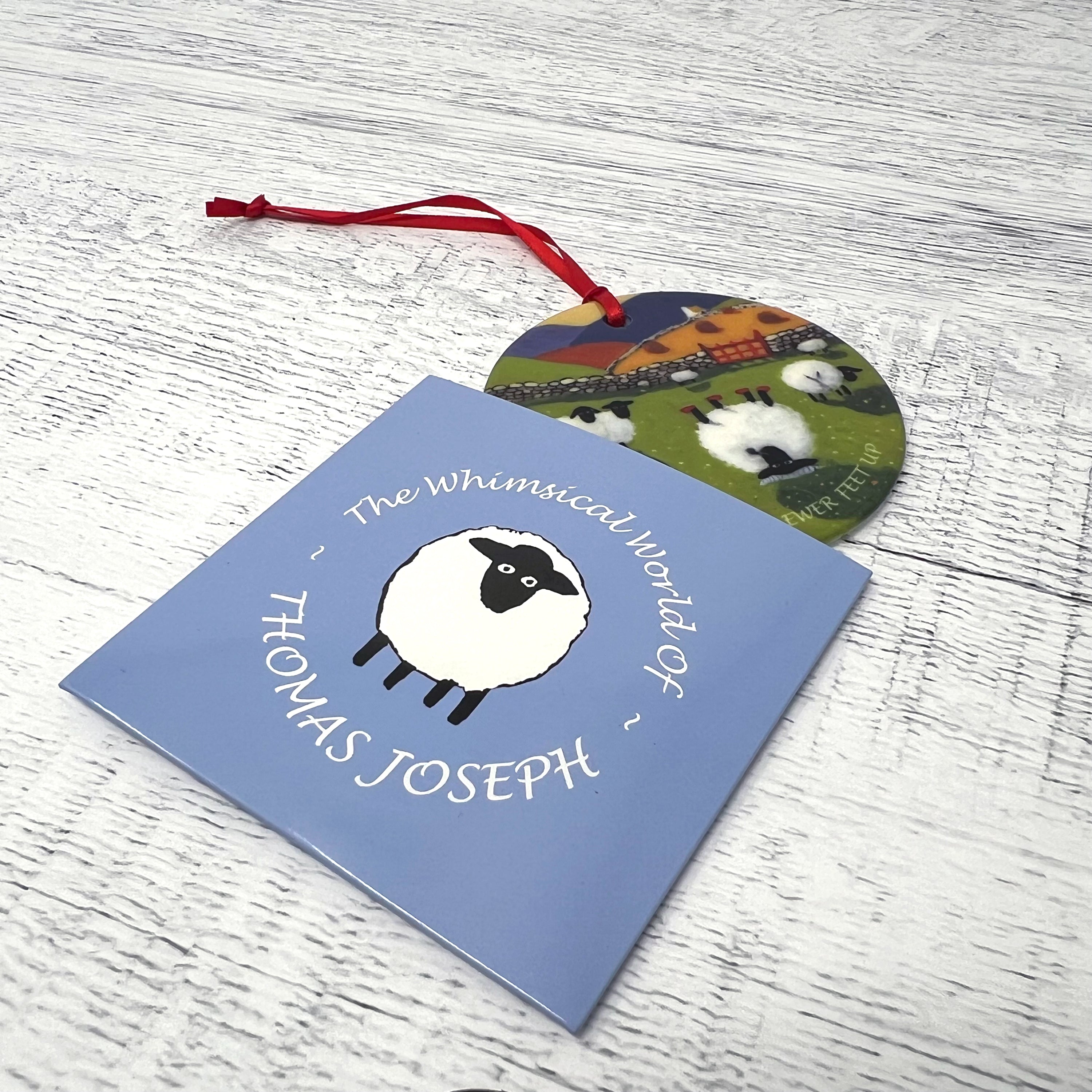 Time To Put Ewer Feet Up Decorative Hanging Disk