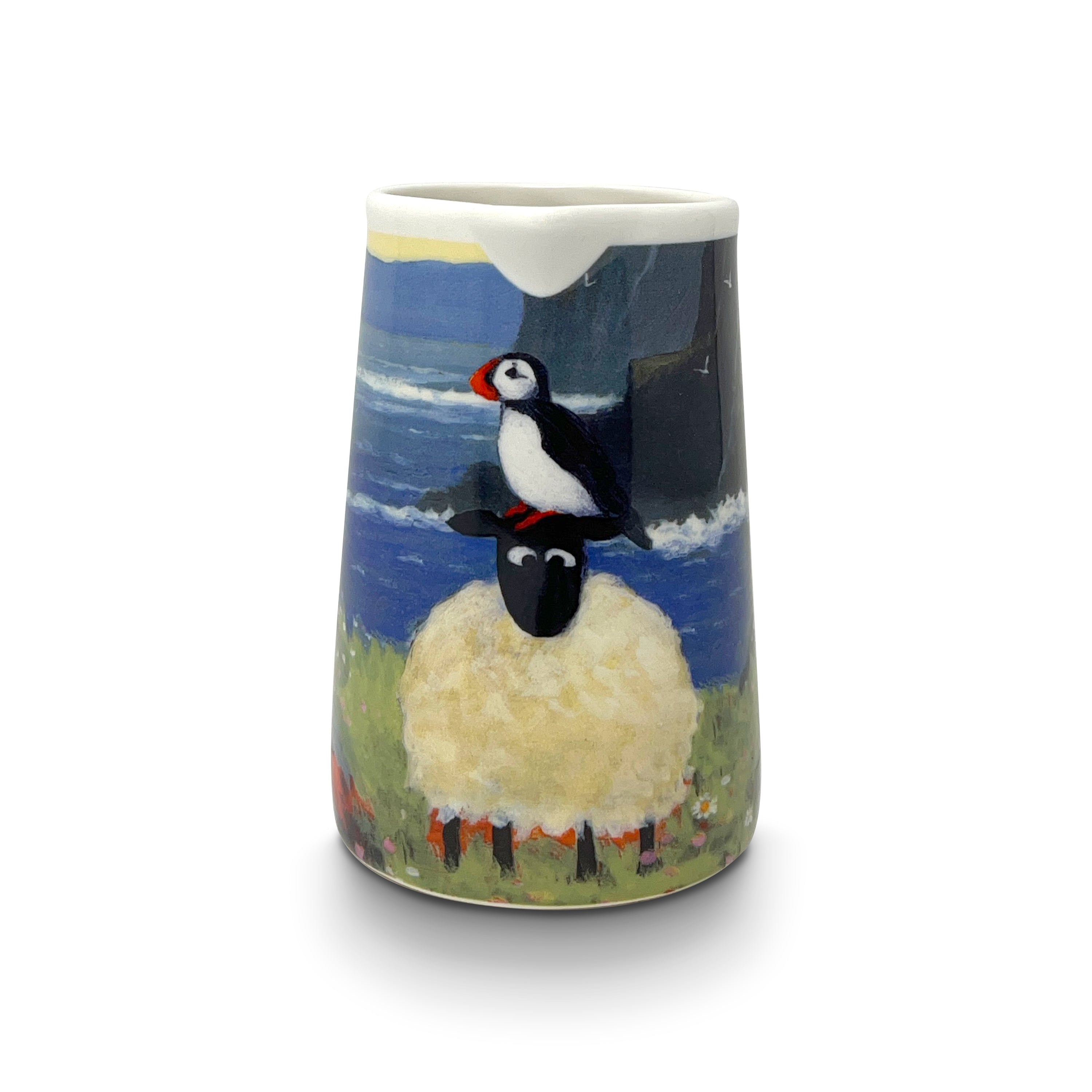 Puffin Compares to Ewe Milk Jug
