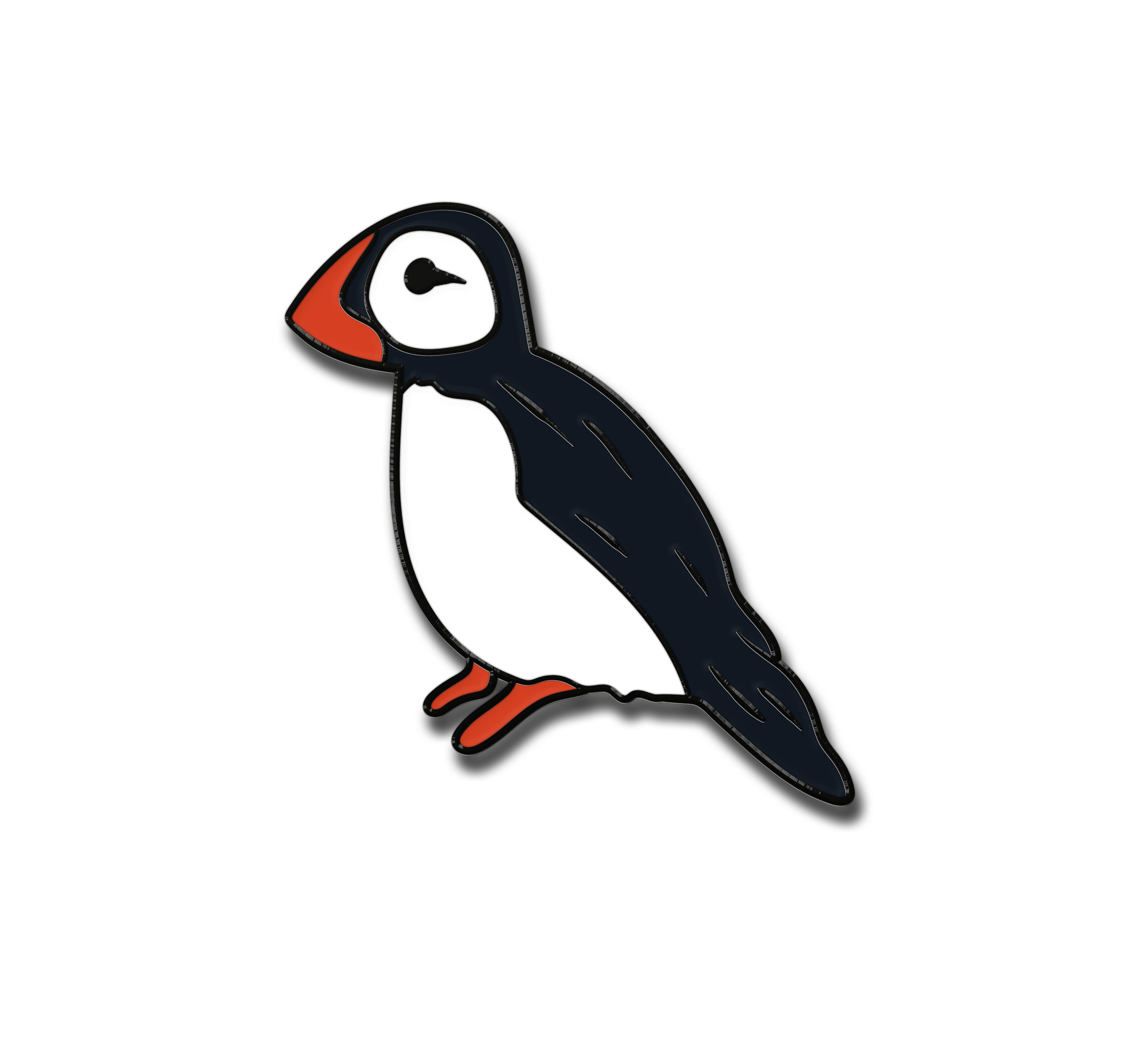 Puffin Enamel Pin