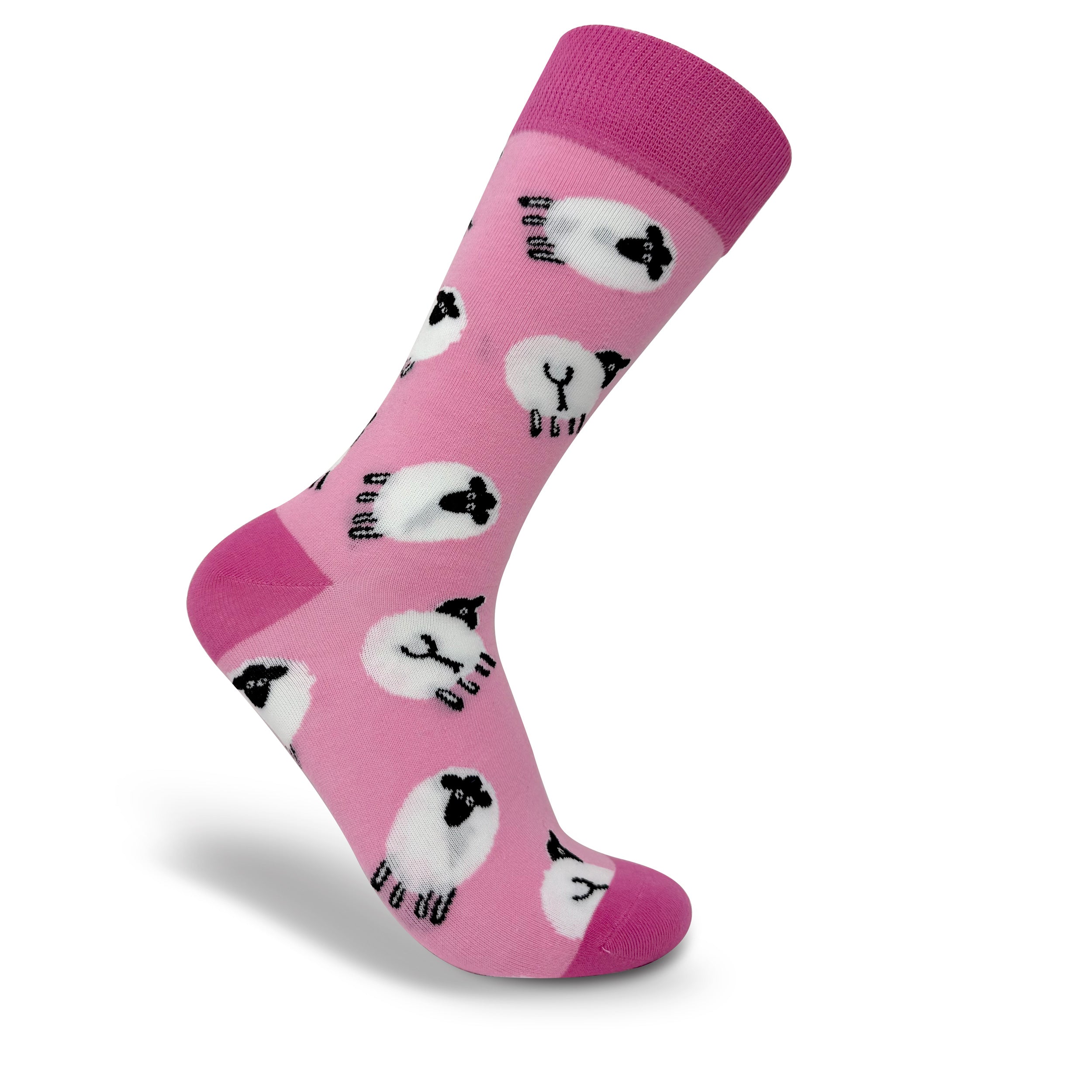 Pink Sheep Socks