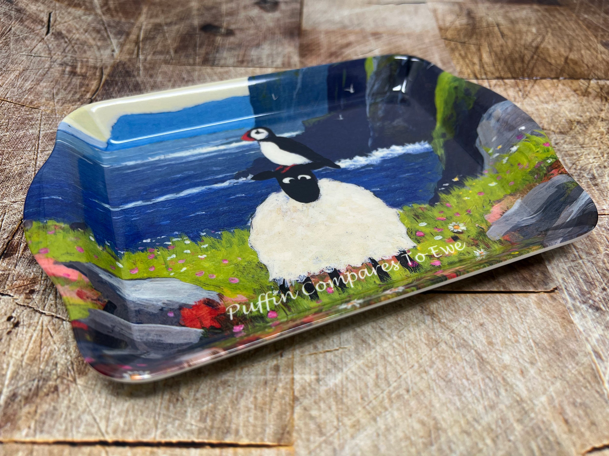 Puffin Compares To Ewe Scatter Tray