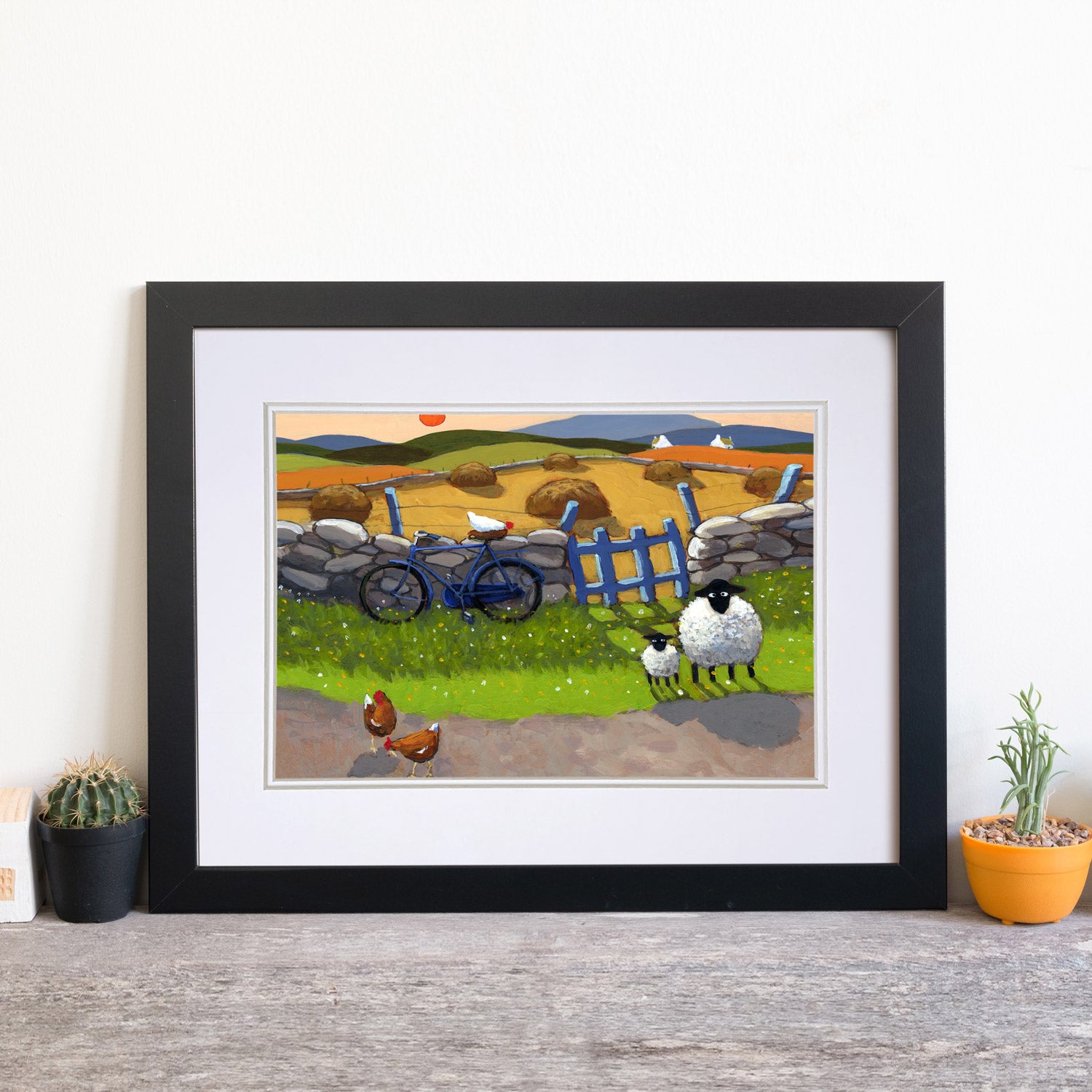 On Ewe're Bike Mounted Print