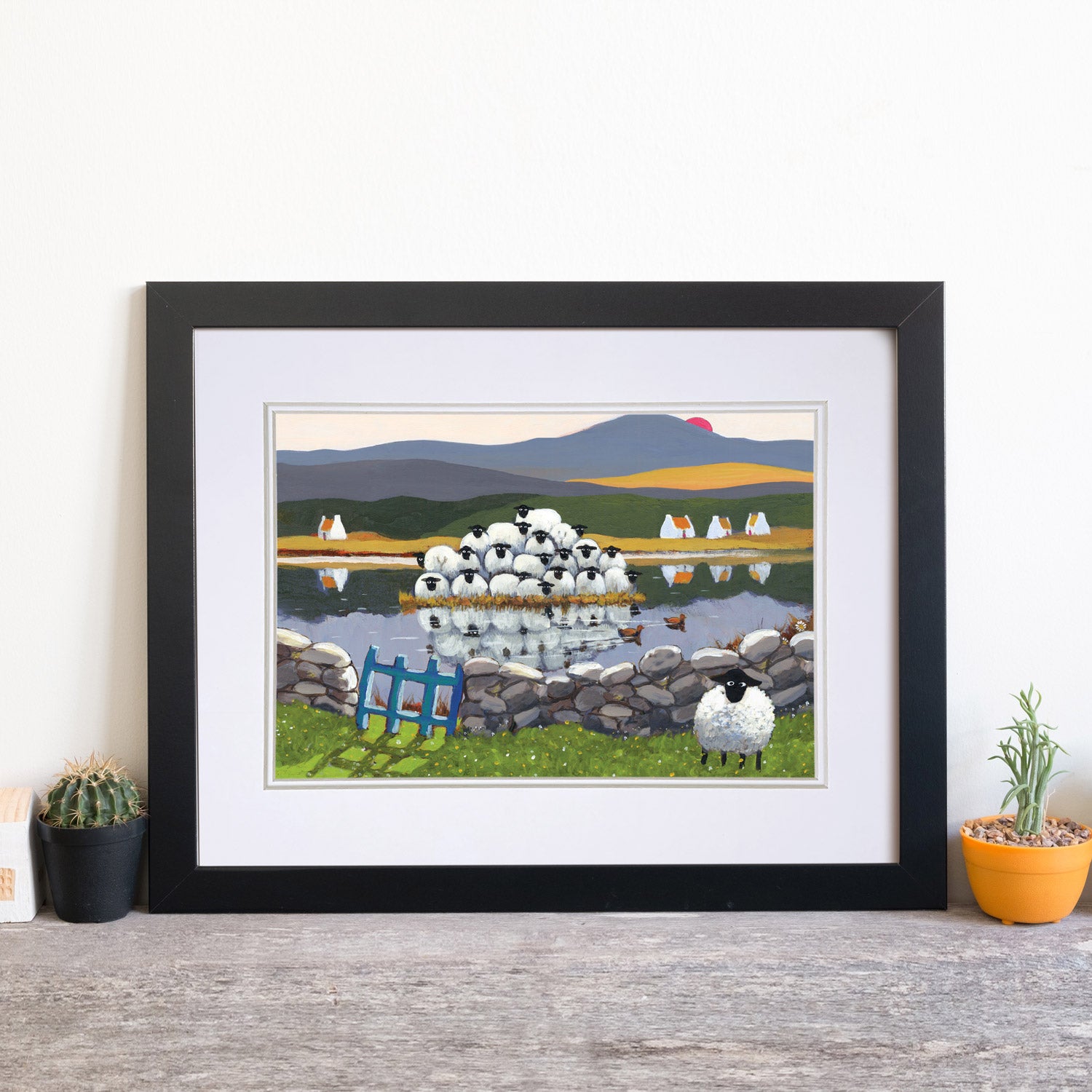 Isle Of Ewe Mounted Print