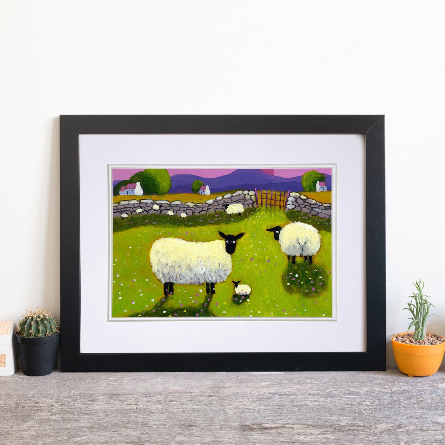 Congrat-Ewe-Lations Mounted Print