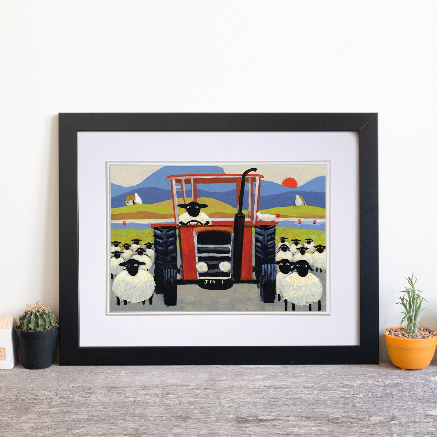 Jenson Mutton Mounted Print
