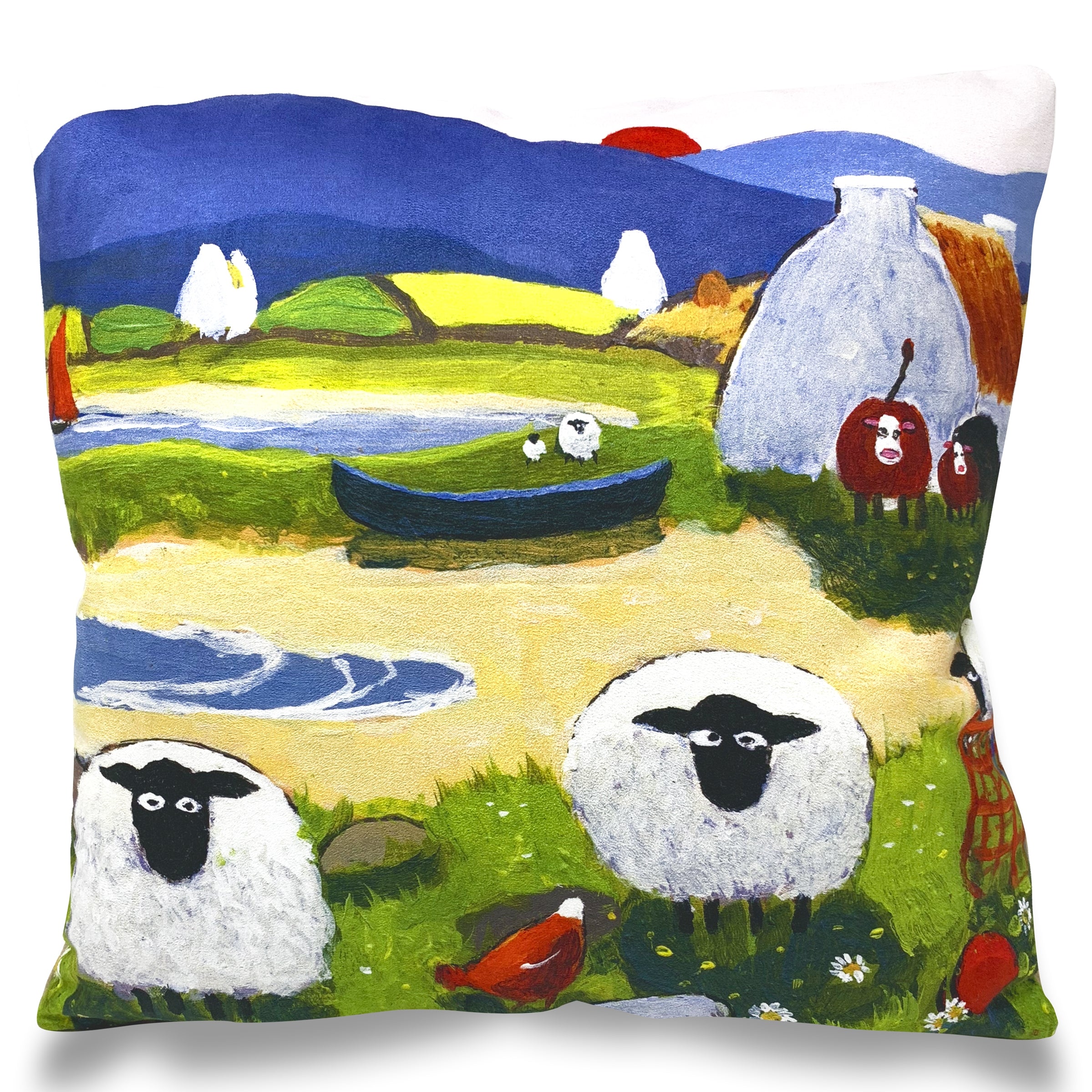 Nice To See Ewe' Cushion Cover