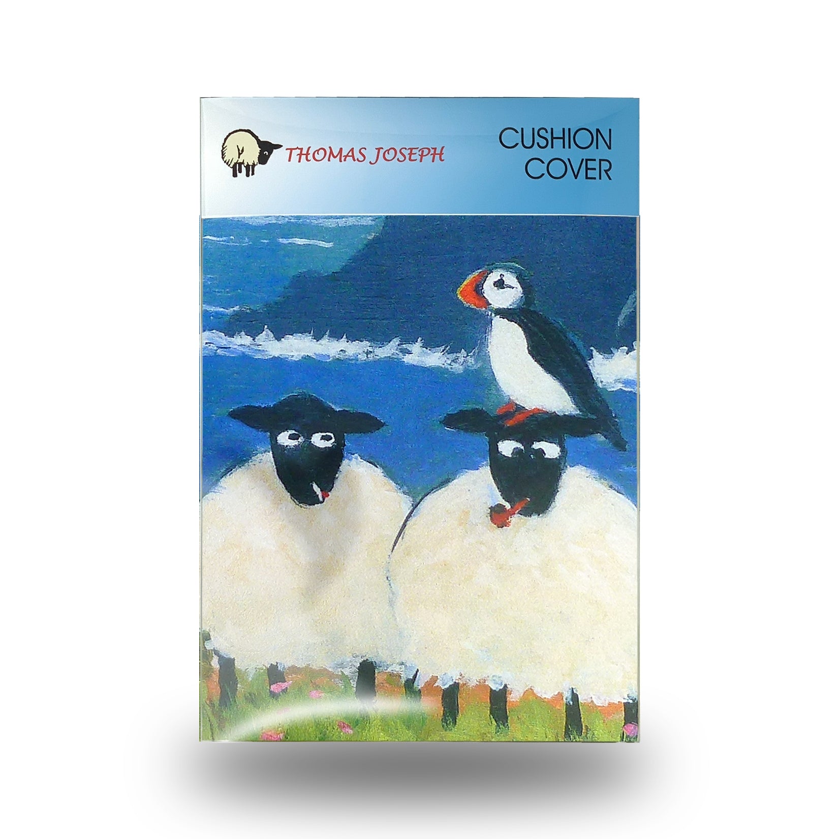 No Puffin Cushion Cover