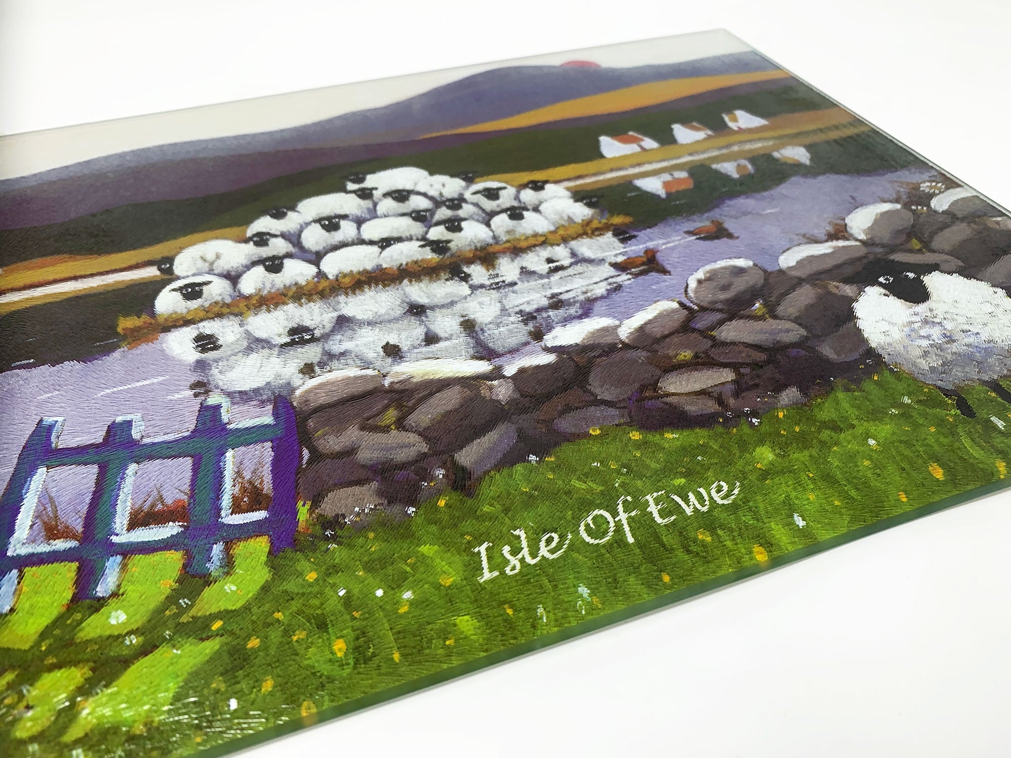 Isle of Ewe Glass Table Top Protector