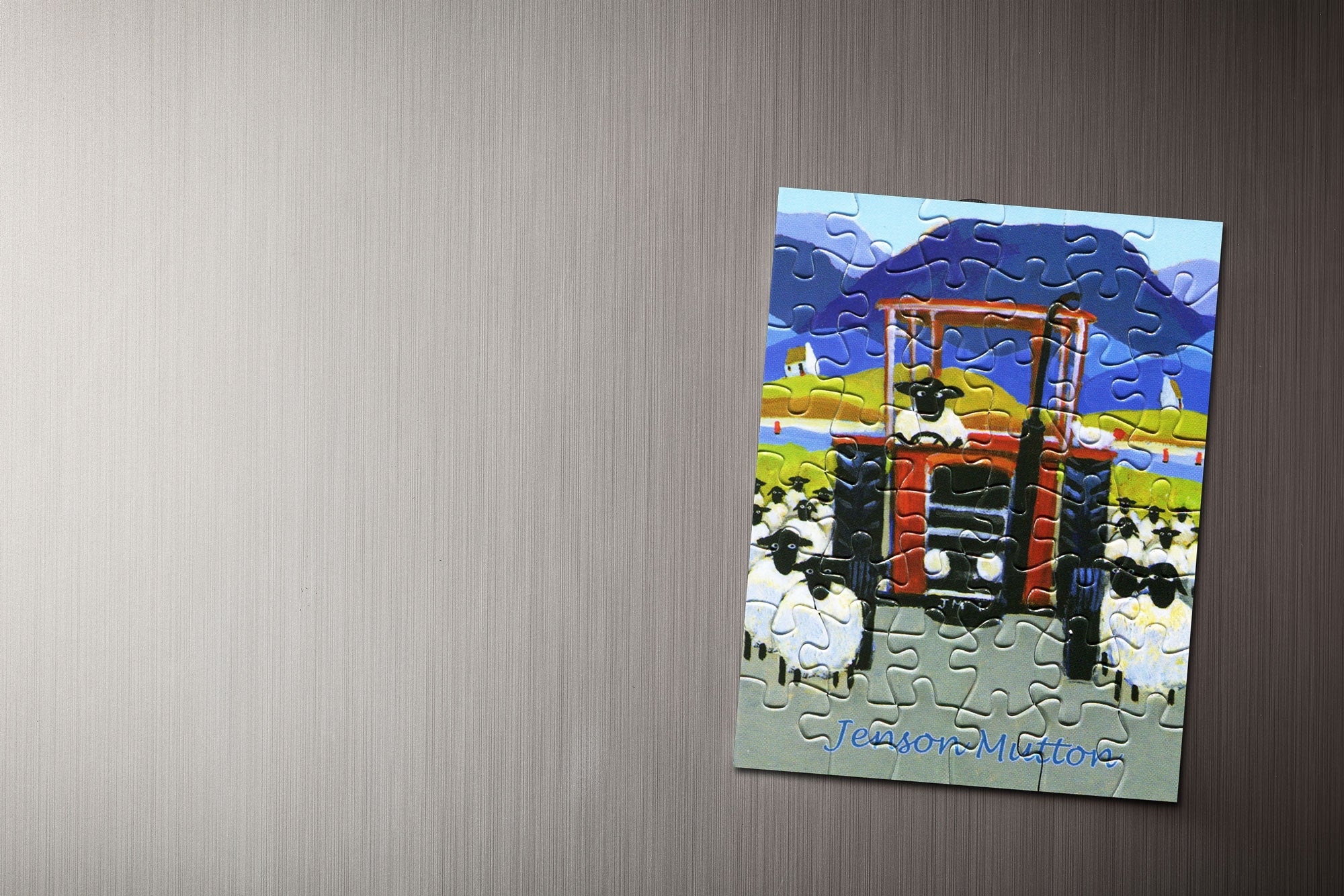 Jenson Mutton Jigsaw Magnet