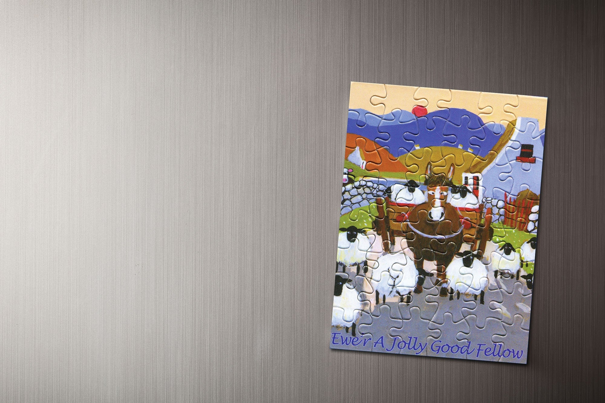 Ewe're A Jolly Good Fellow Jigsaw Magnet
