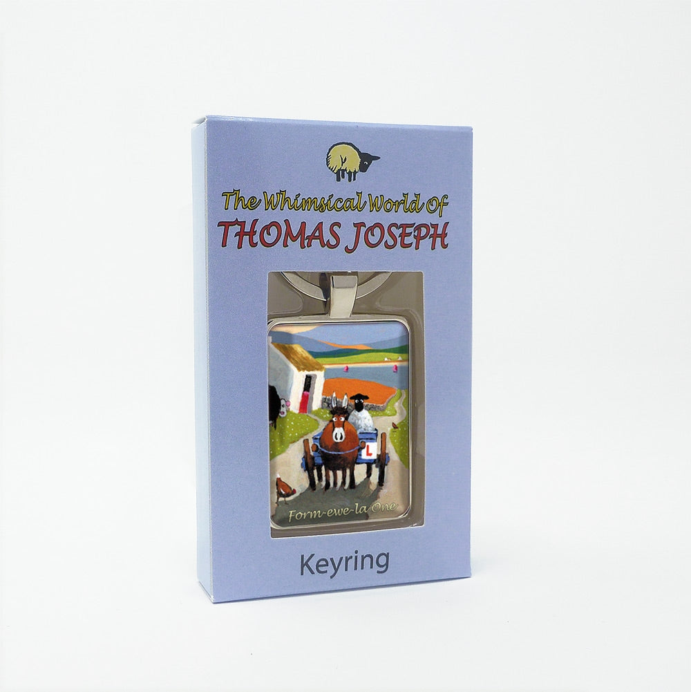 Form-ewe-la One Keyring Keychain Gift by Thomas Joseph