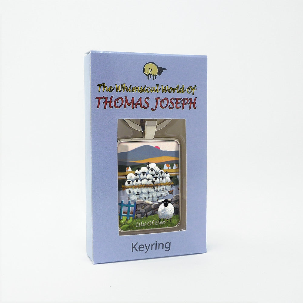 Isle of Ewe Keyring Keychain Gift by Thomas Joseph