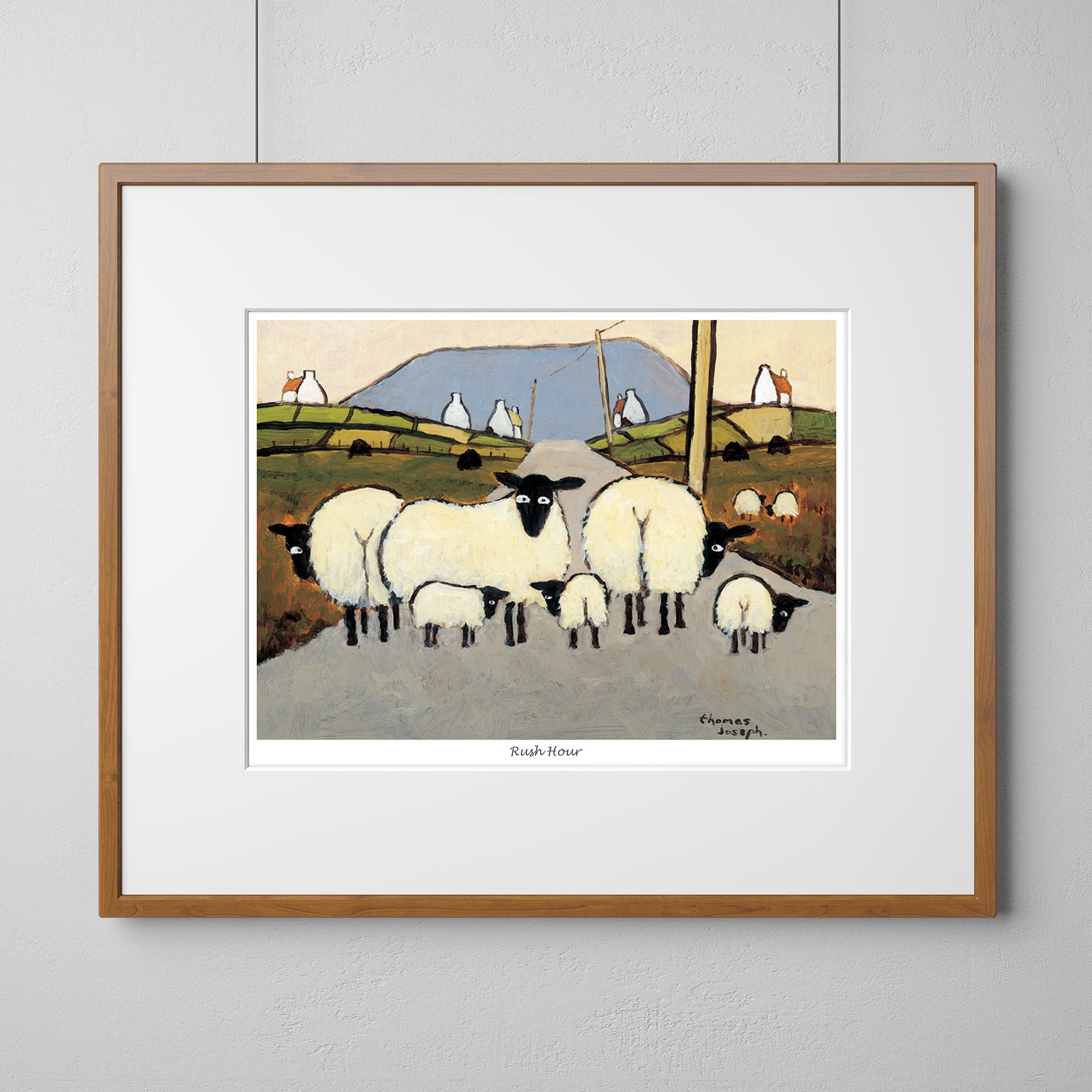 Rush Hour Mounted Print