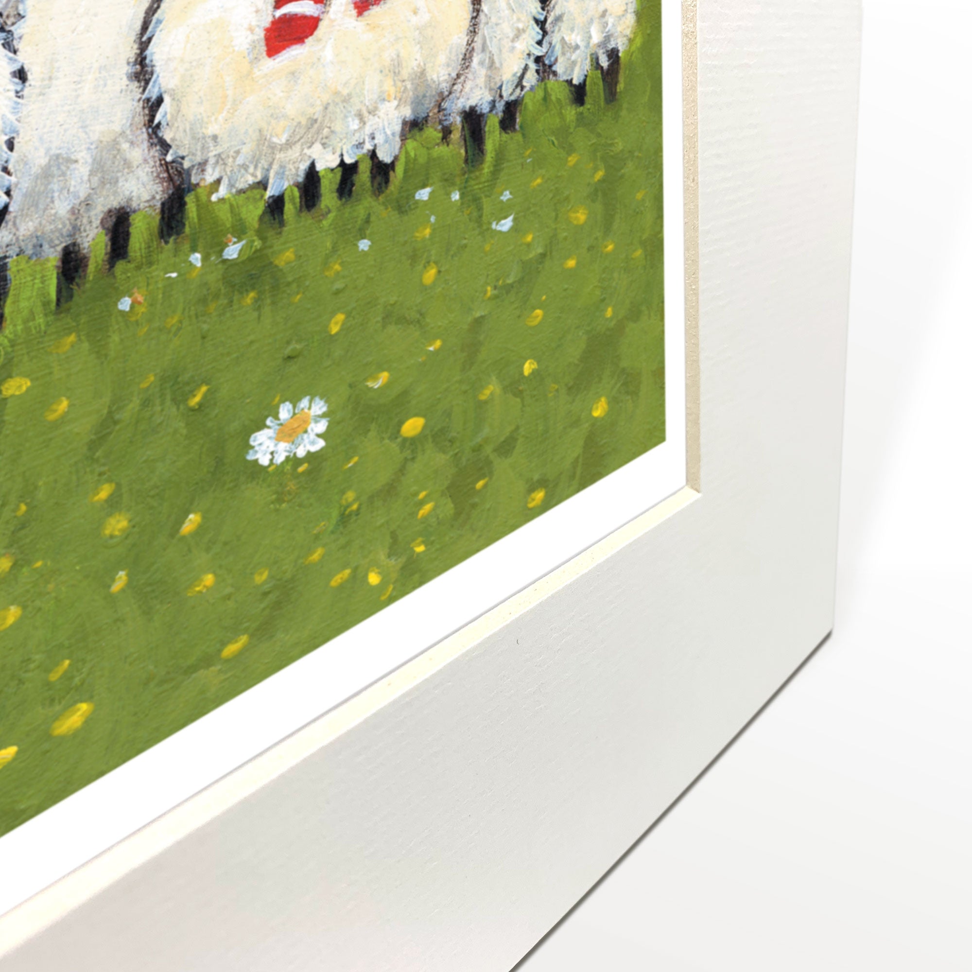 Ewe-Nited Mounted Print