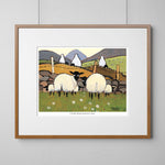 I Only Have Eyes For Ewe Mounted Print