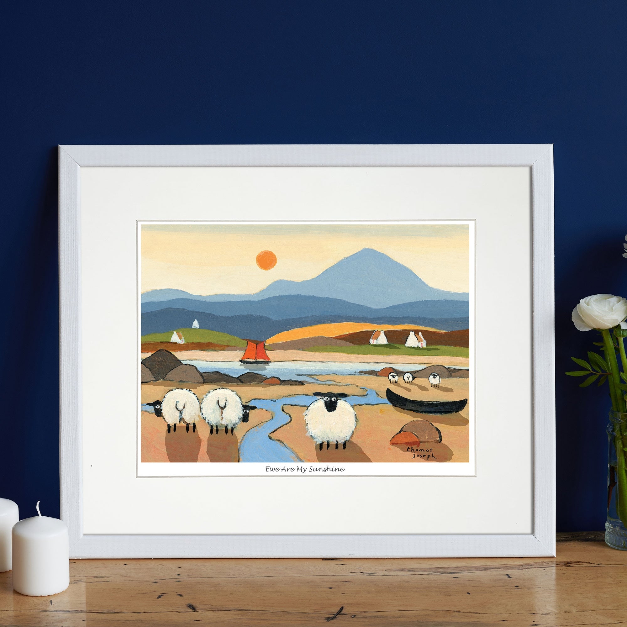 Ewe Are My Sunshine Mounted Print