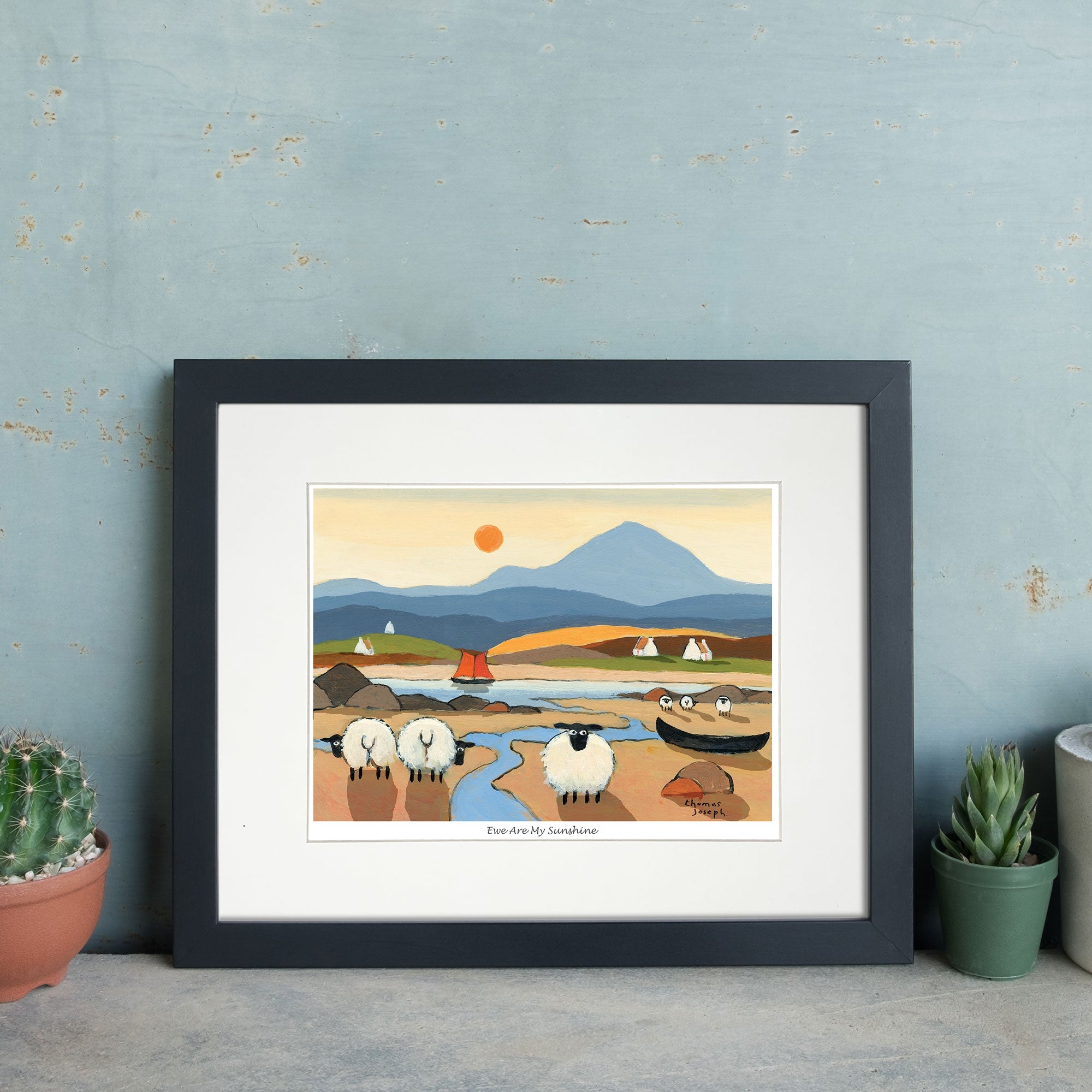 Ewe Are My Sunshine Mounted Print