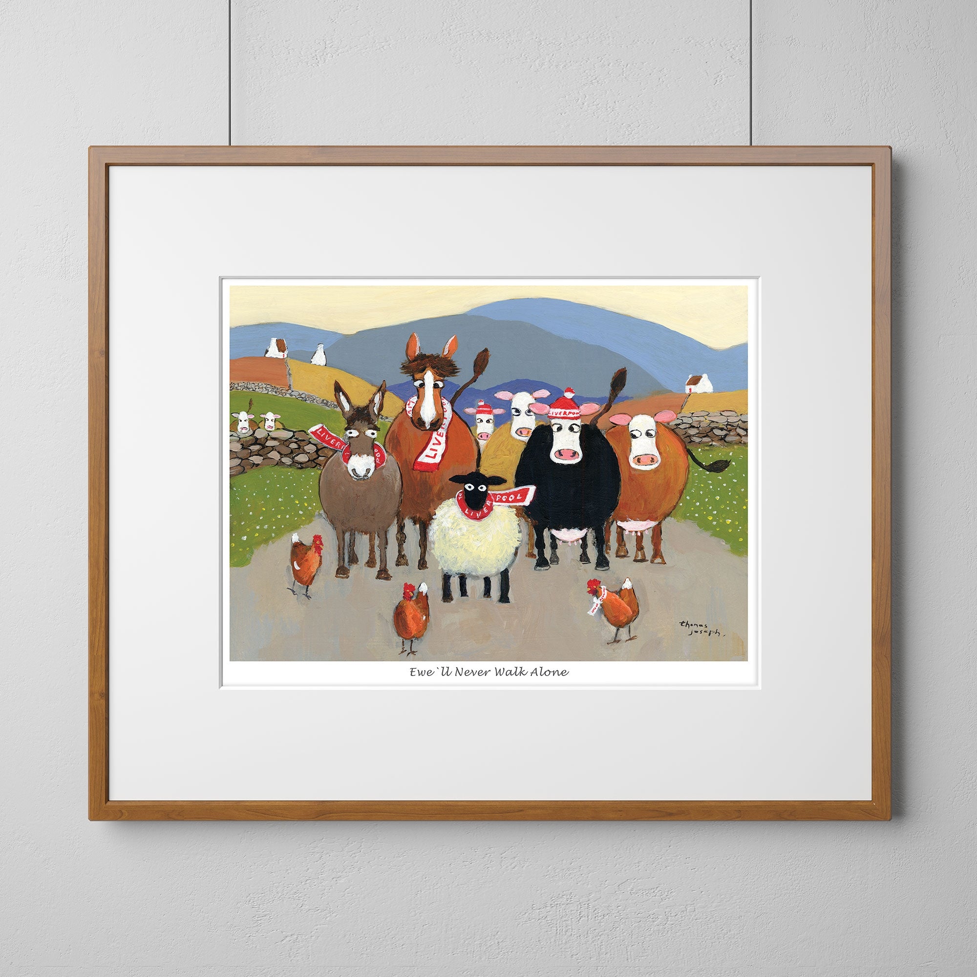 Ewe'll Never Walk Alone Mounted Print