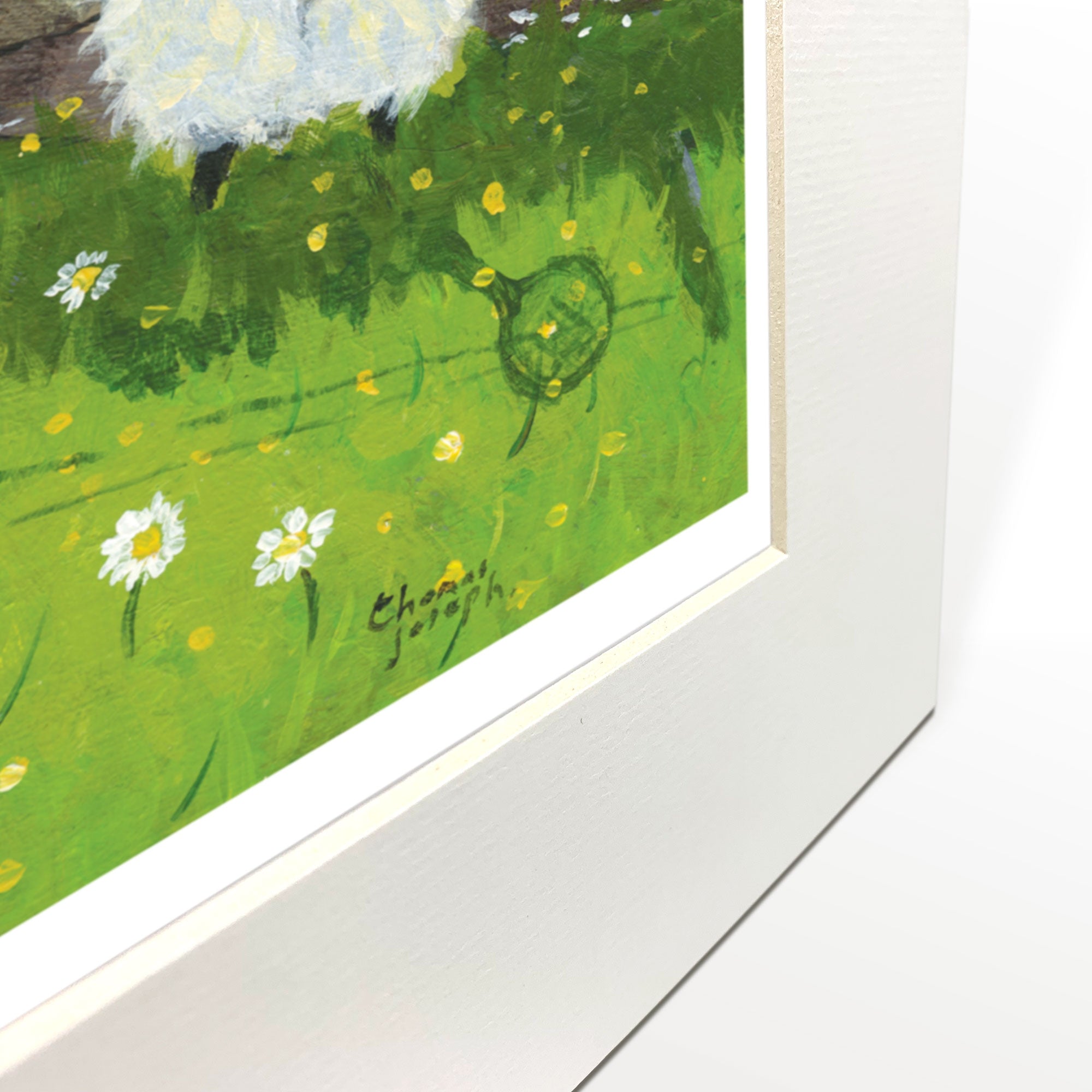 Ewe Cannot Be Serious Mounted Print