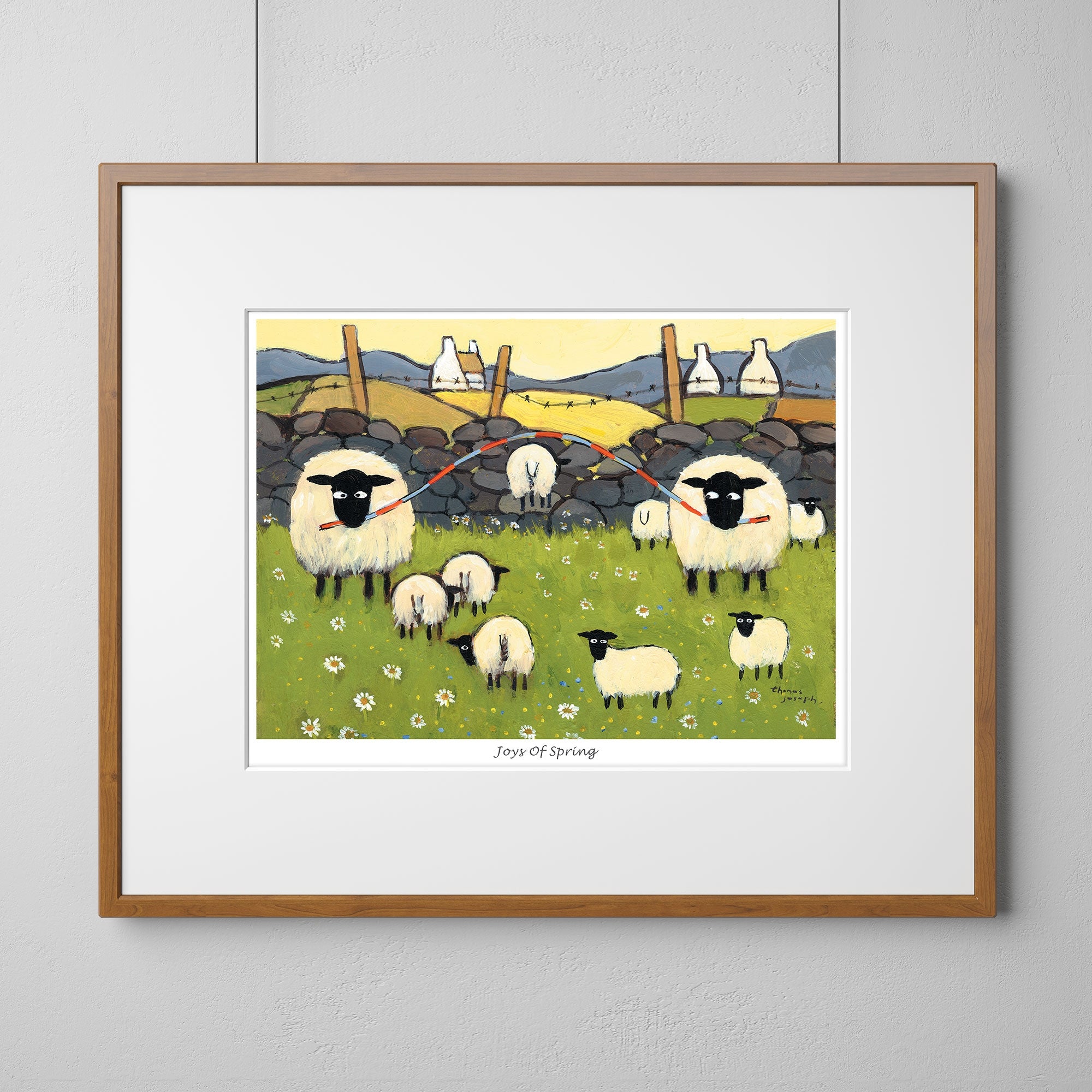 Joys Of Spring Mounted Print