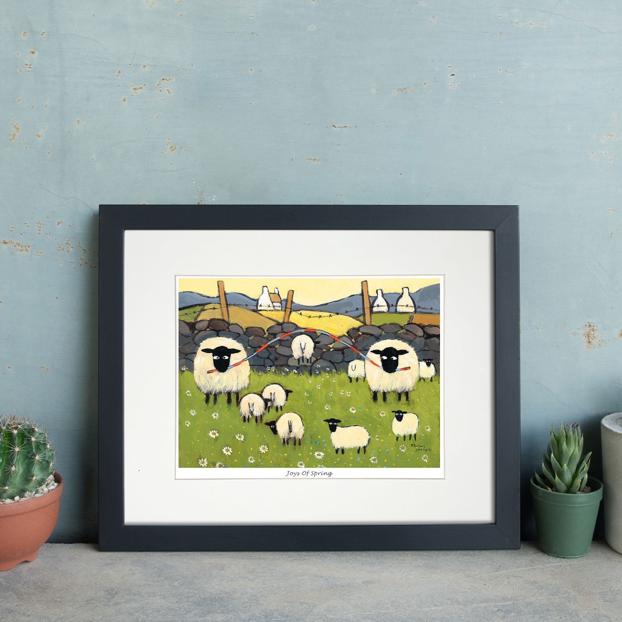Joys Of Spring Mounted Print