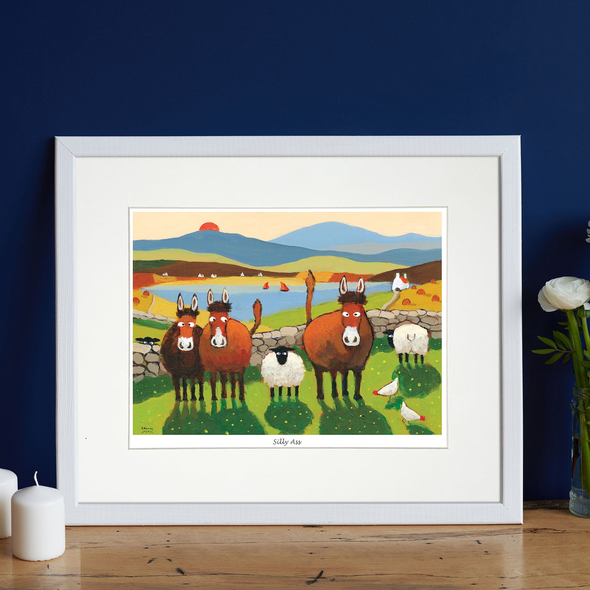 Silly Ass Mounted Print