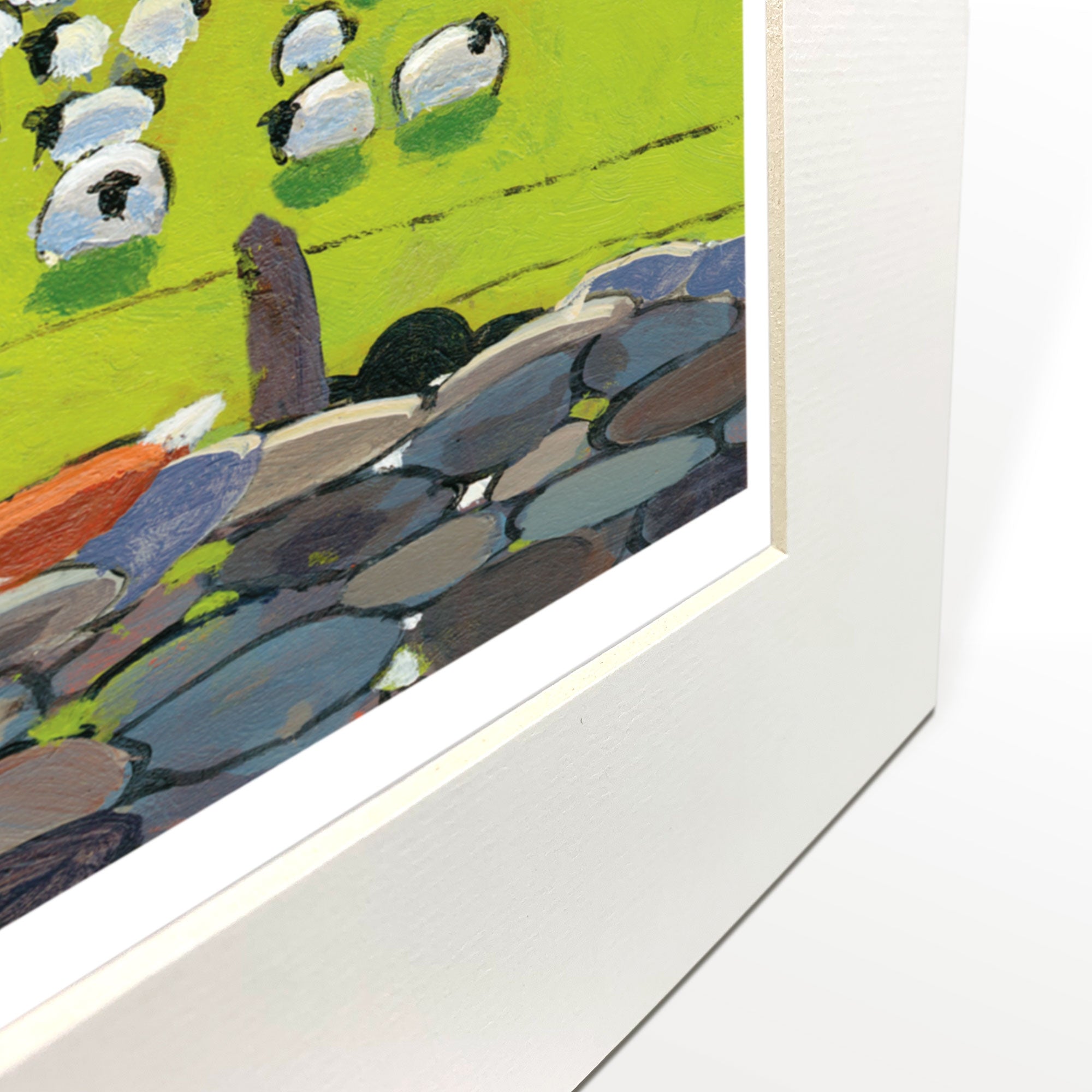 Luv Ewe Mounted Print