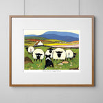 Thank Ewe For Doggy Sitting Mounted Print