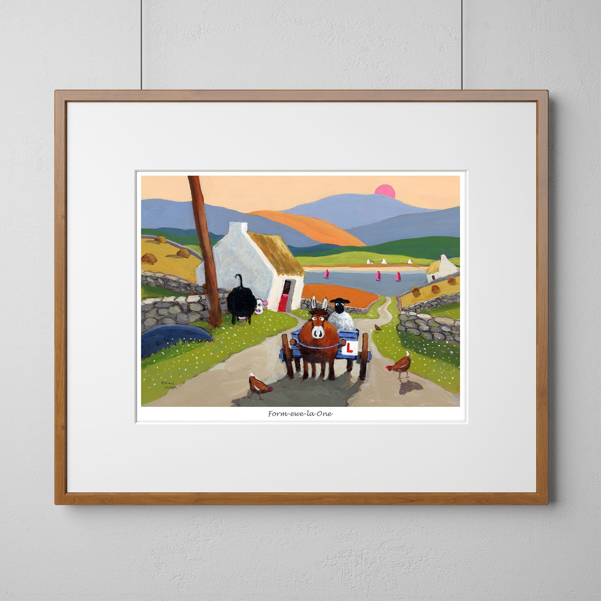 Form-ewe-la One Mounted Print