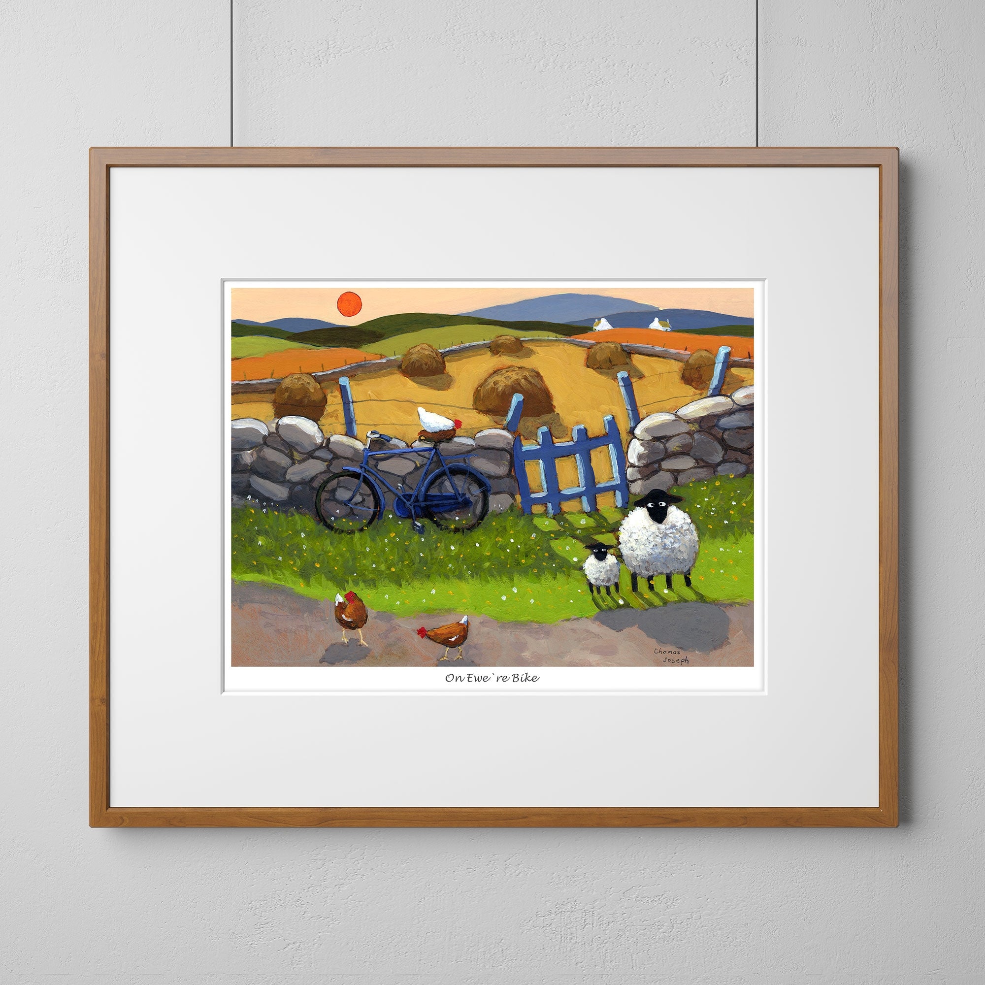 On Ewe'r Bike Mounted Print