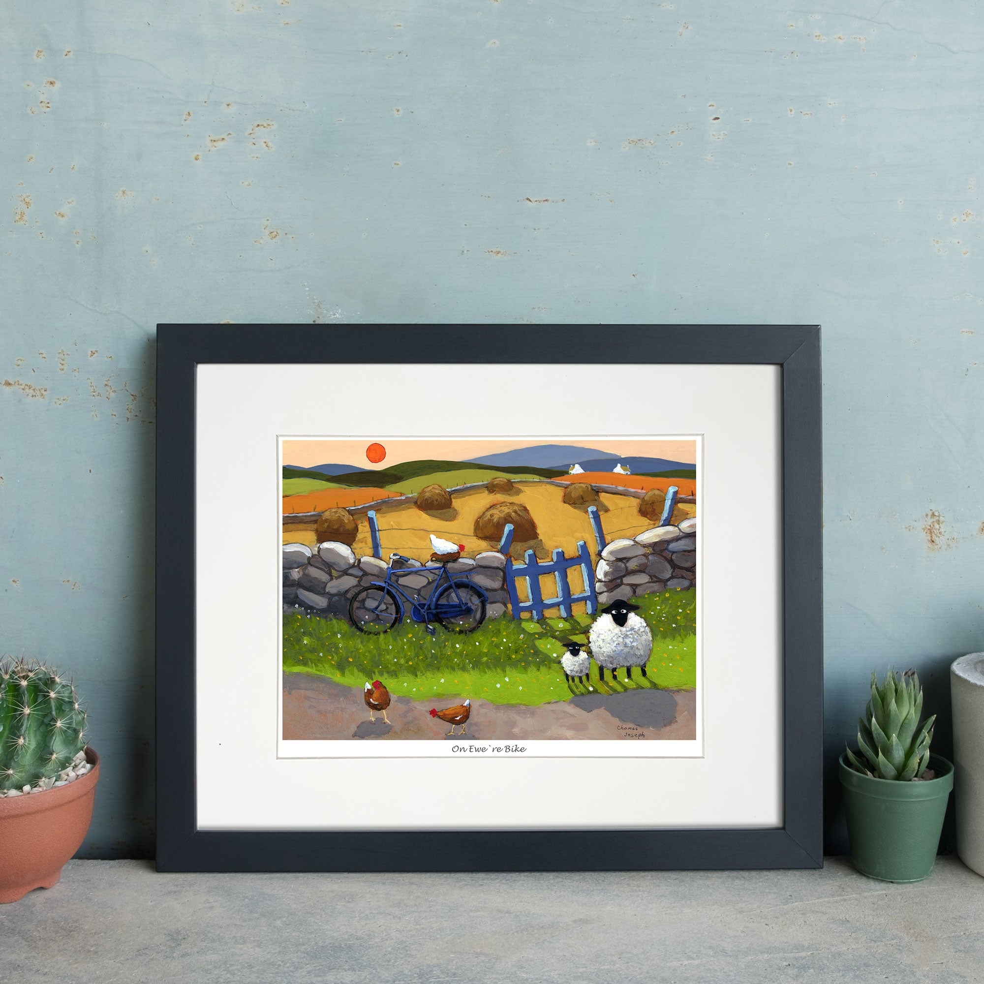 On Ewe'r Bike Mounted Print