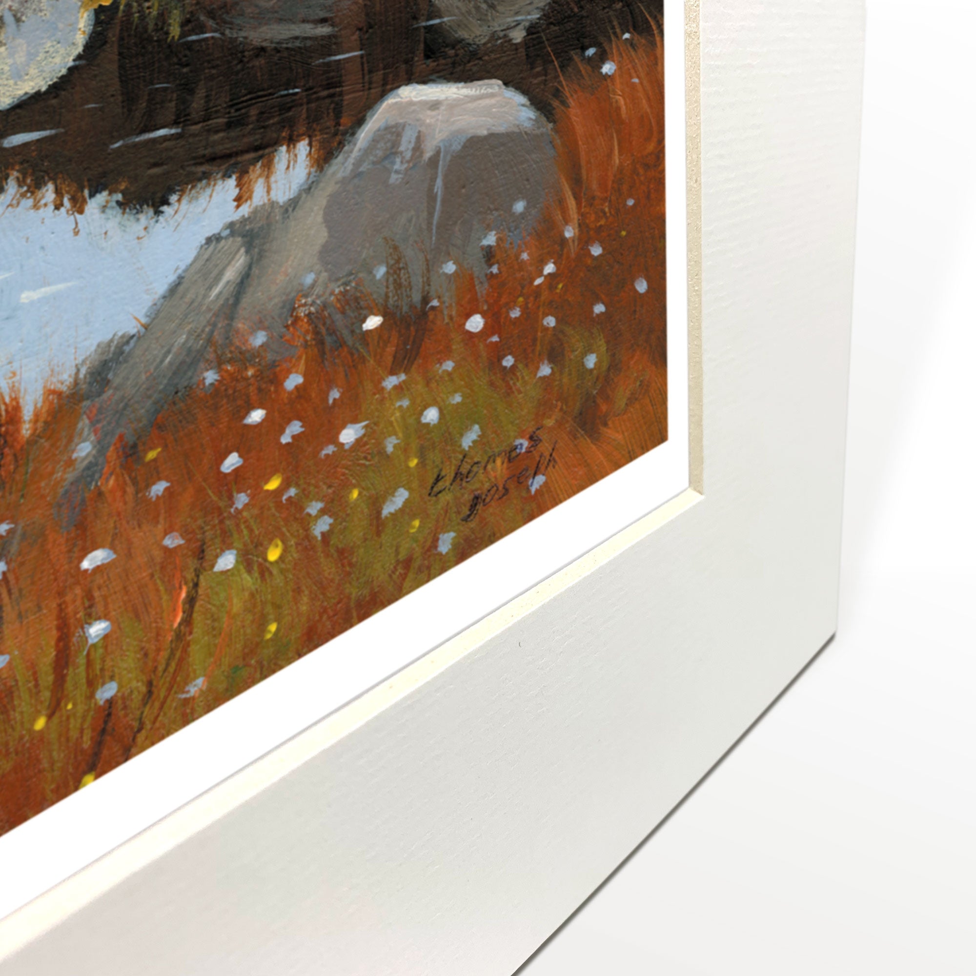 Ewe-Topia Mounted Print