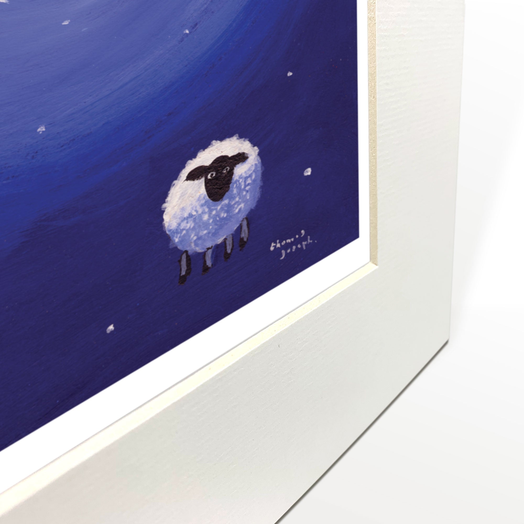 Ewe-Niverse Mounted Print