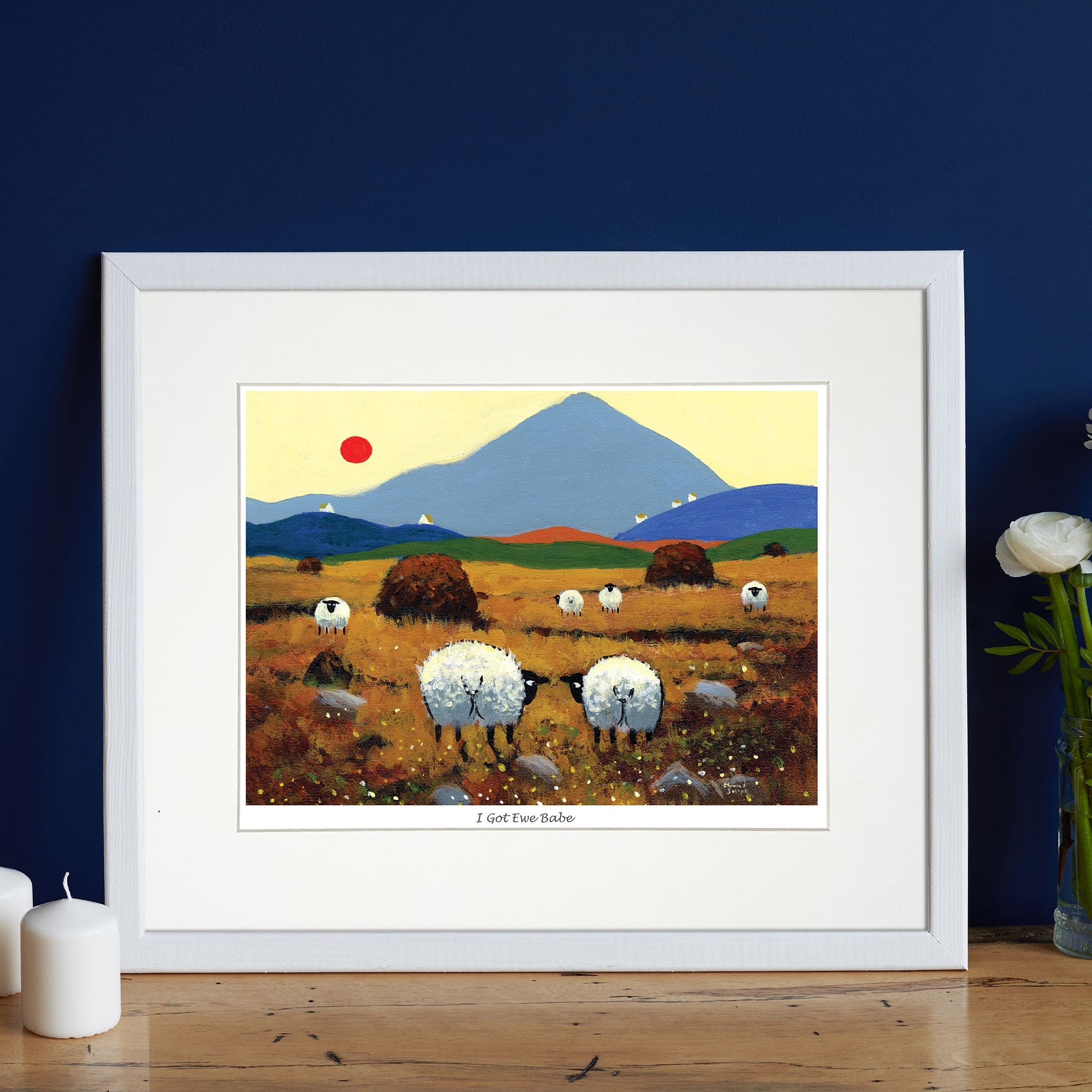 I Got Ewe Babe Mounted Print