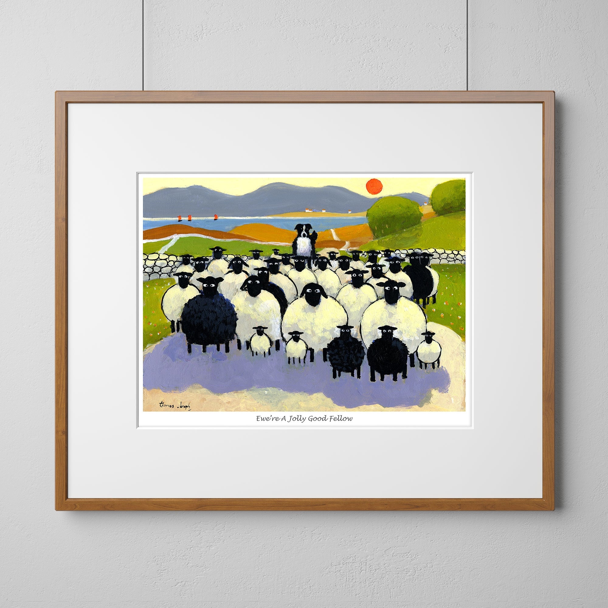 Ewe-Re A Jolly Good Fellow Mounted Print
