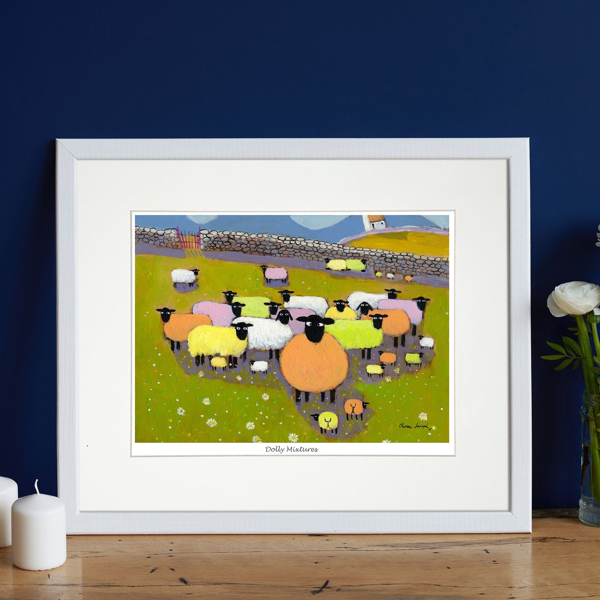 Dolly Mixtures Mounted Print