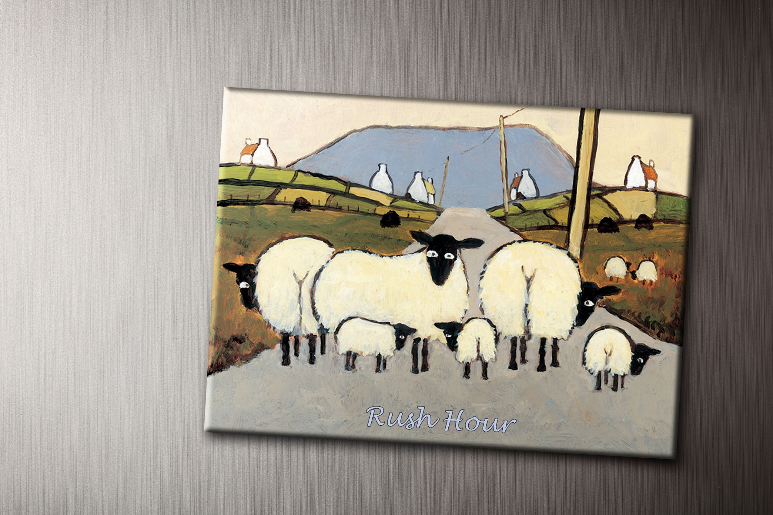 Rush Hour Fridge Magnet