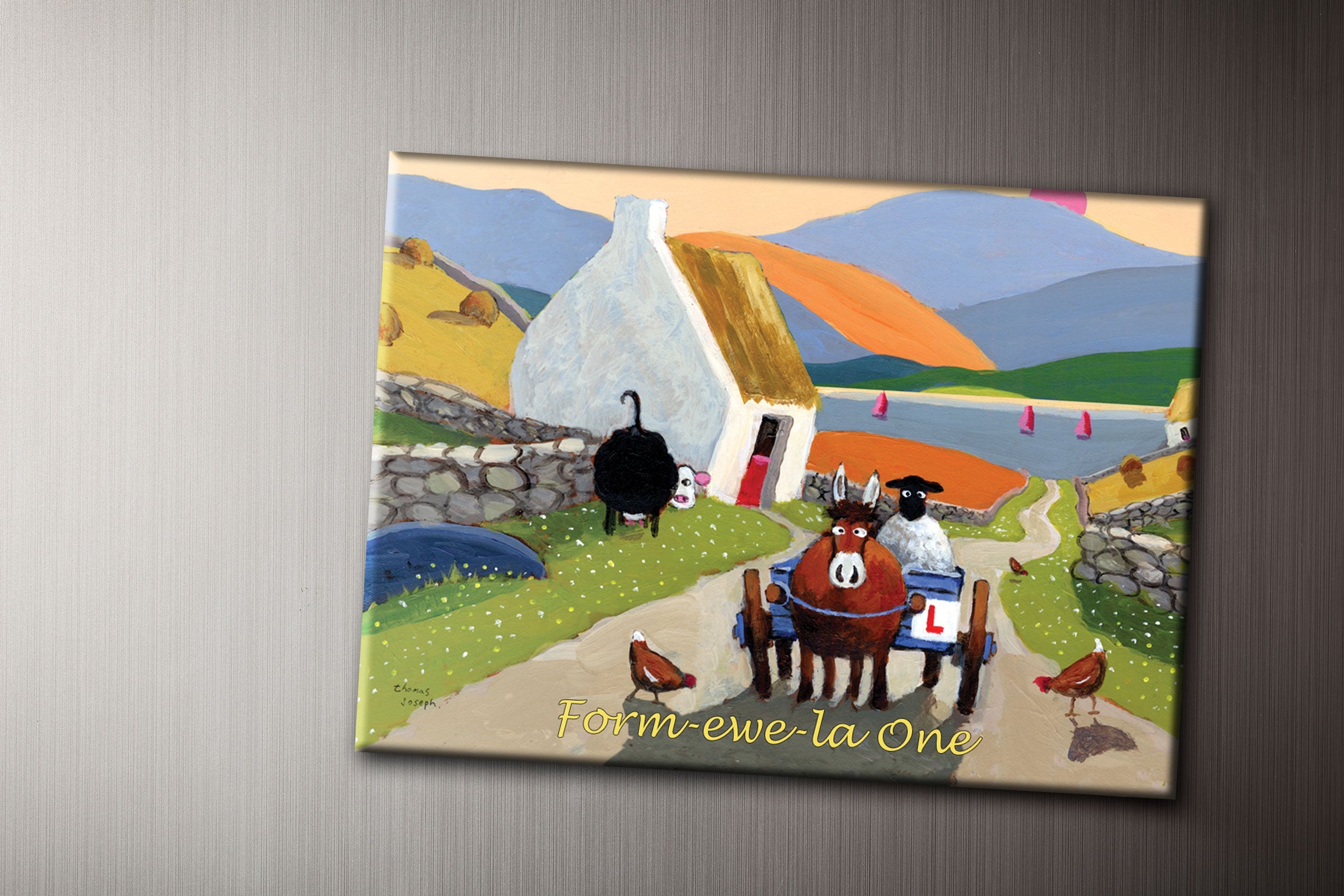 Form-ewe-la One Fridge Magnet