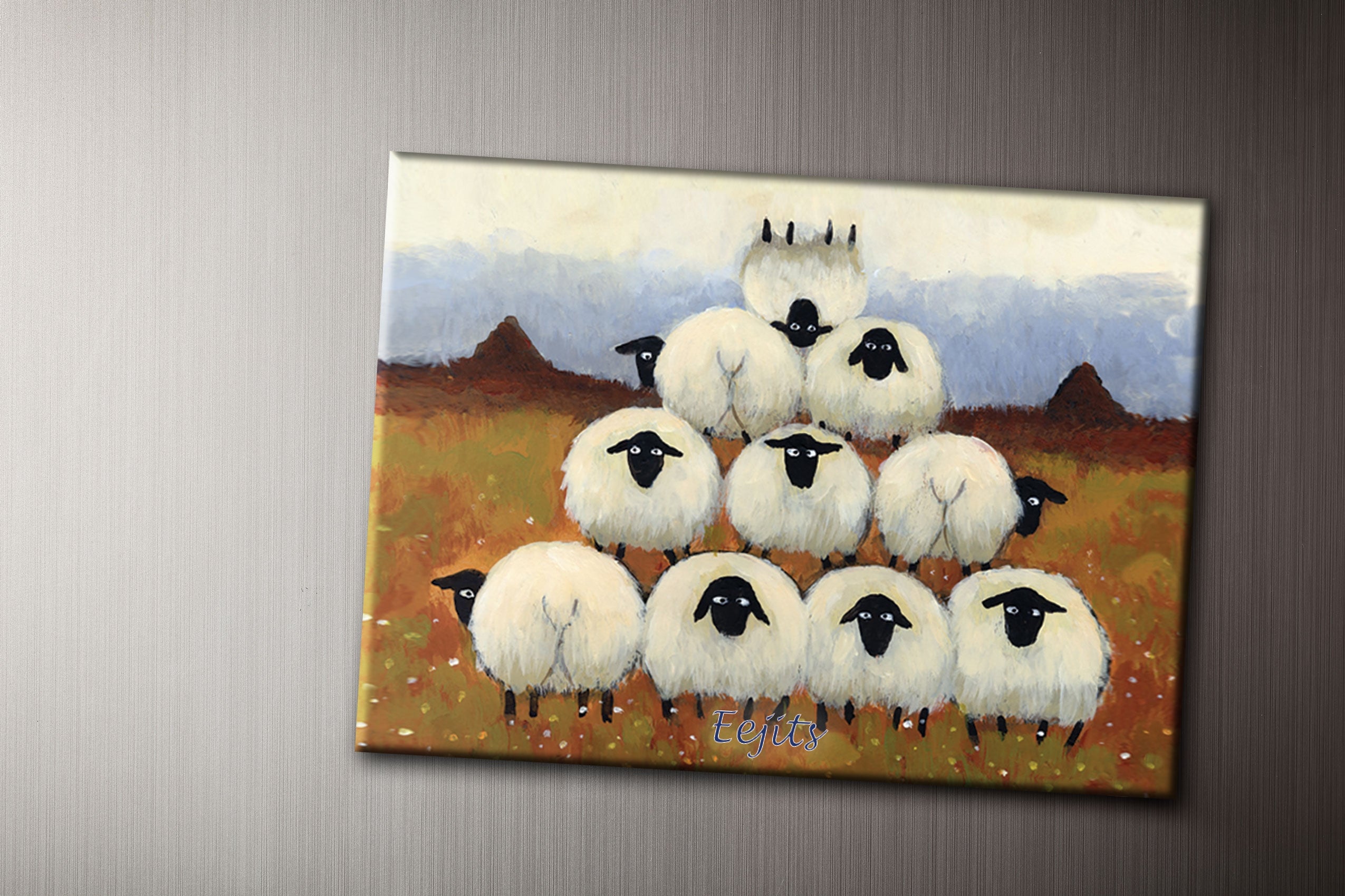Eejits Fridge Magnet