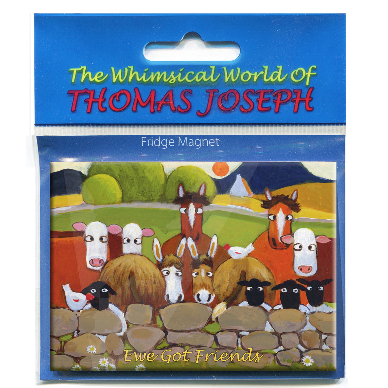 Ewe Got Friends Fridge Magnet