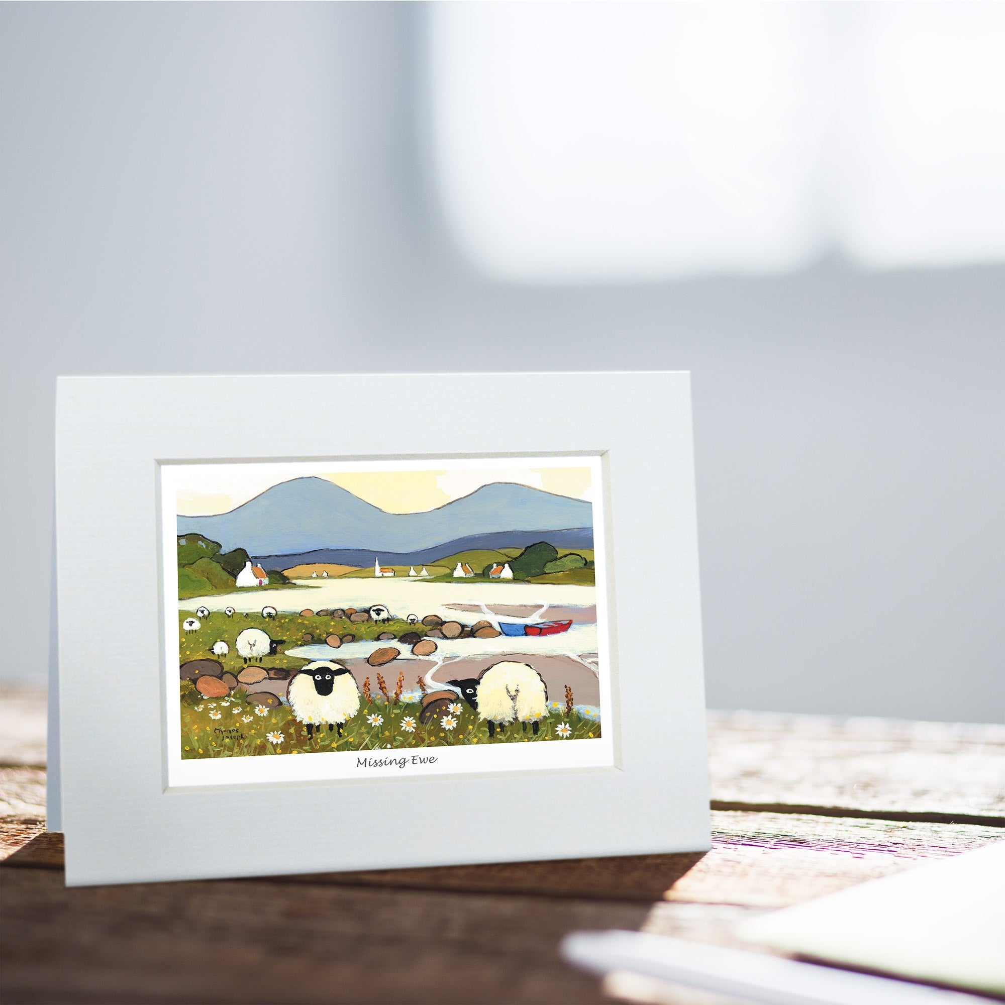 Missing Ewe Greeting Card