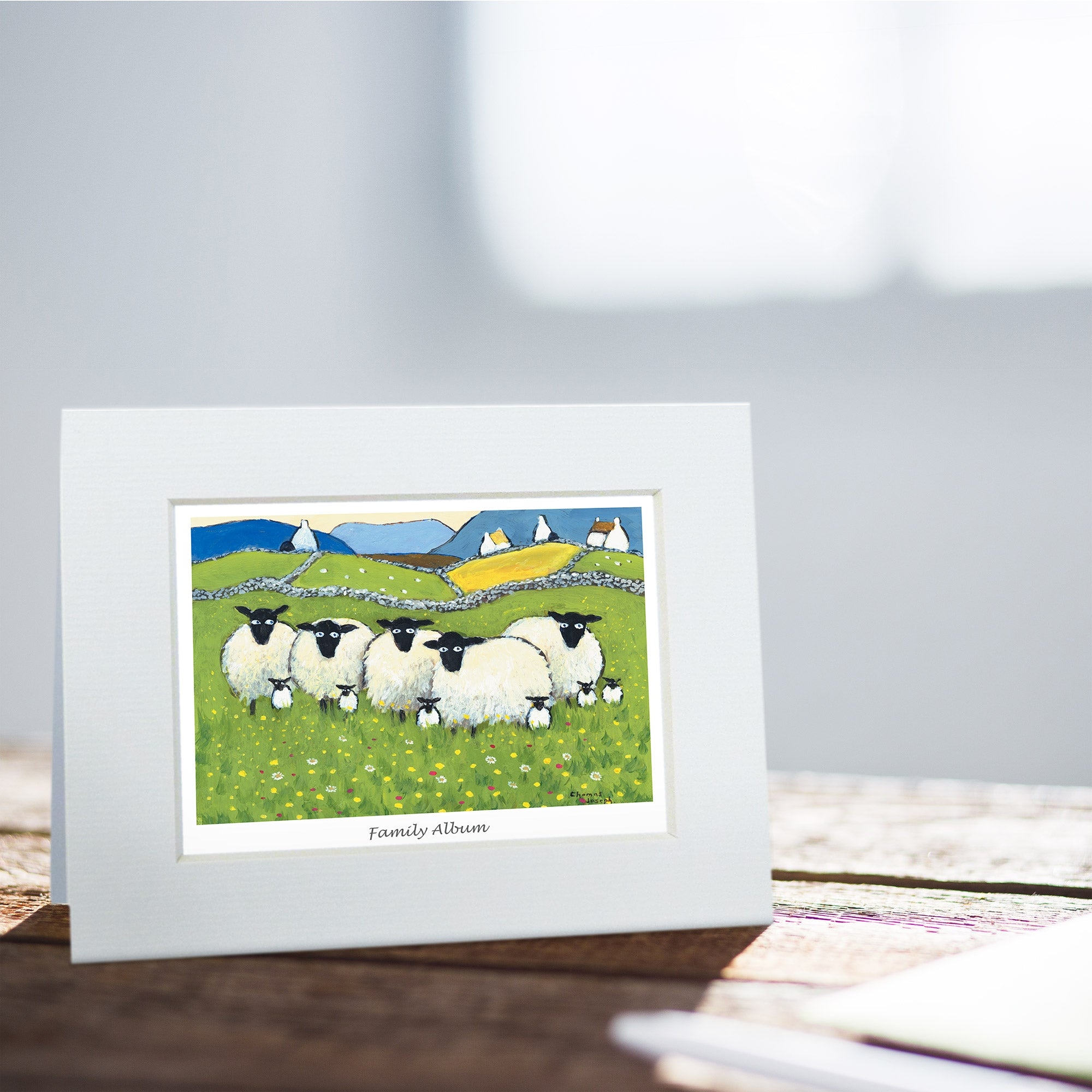 Family Album Greeting Card