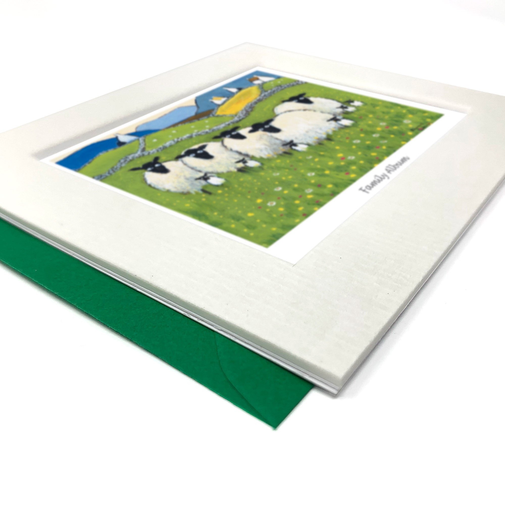 Family Album Greeting Card