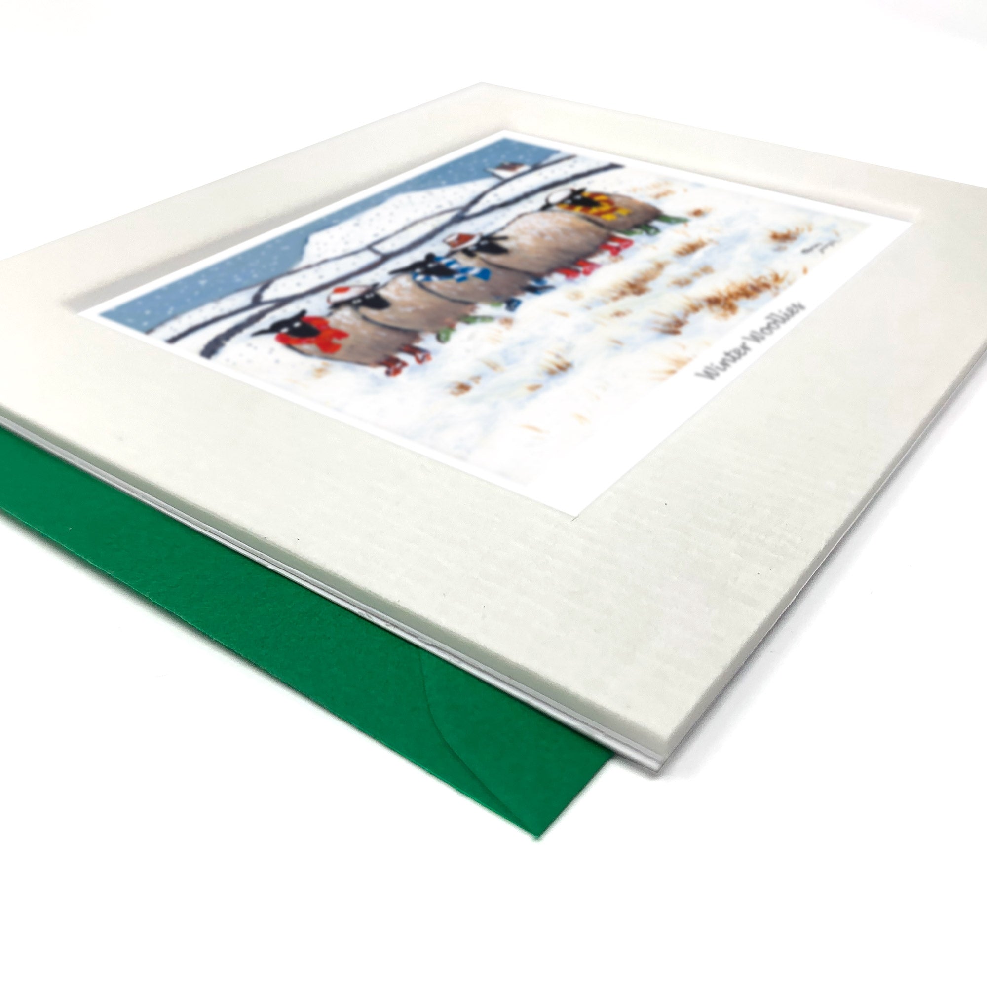 Winter Woollies Greeting Card