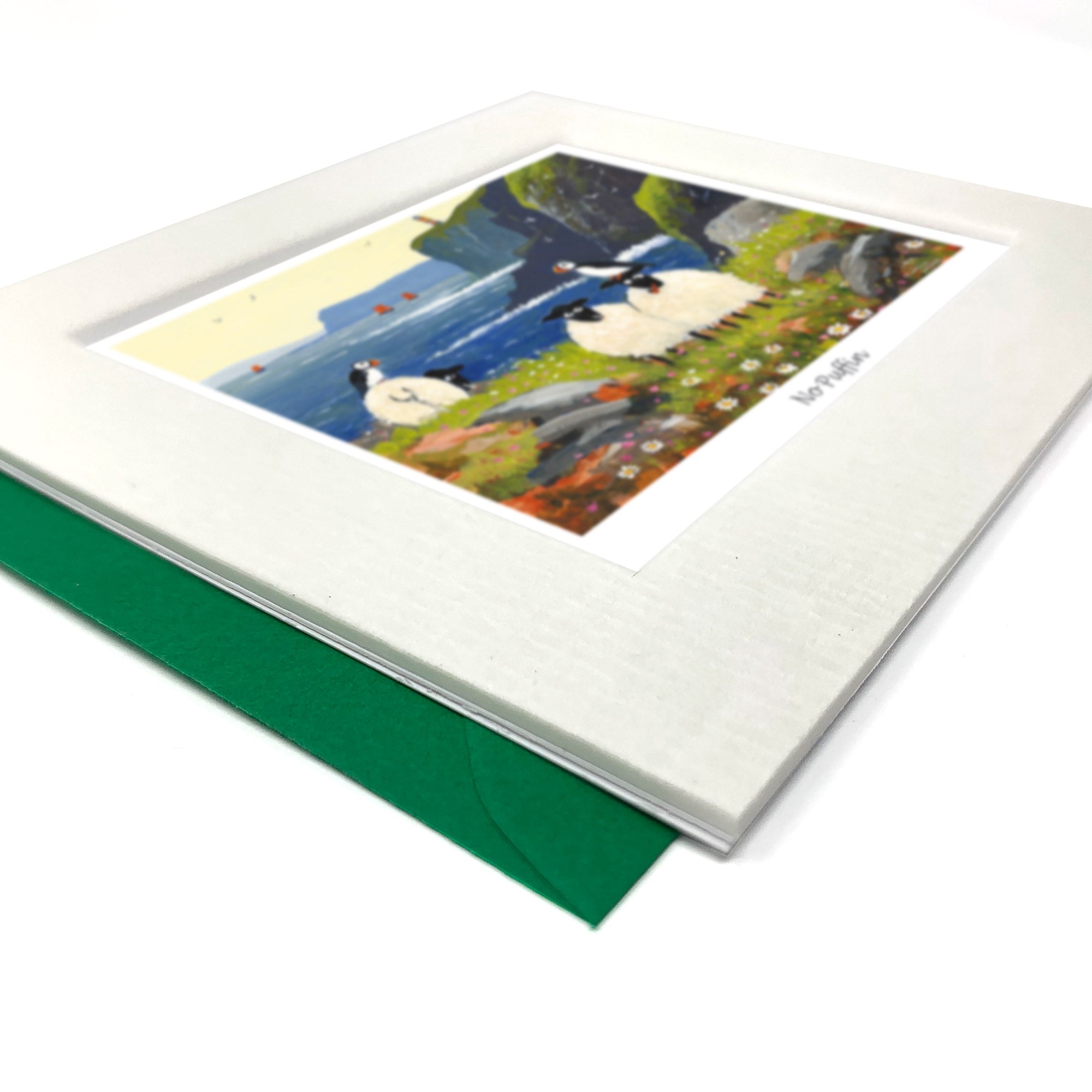 No Puffin Greeting Card