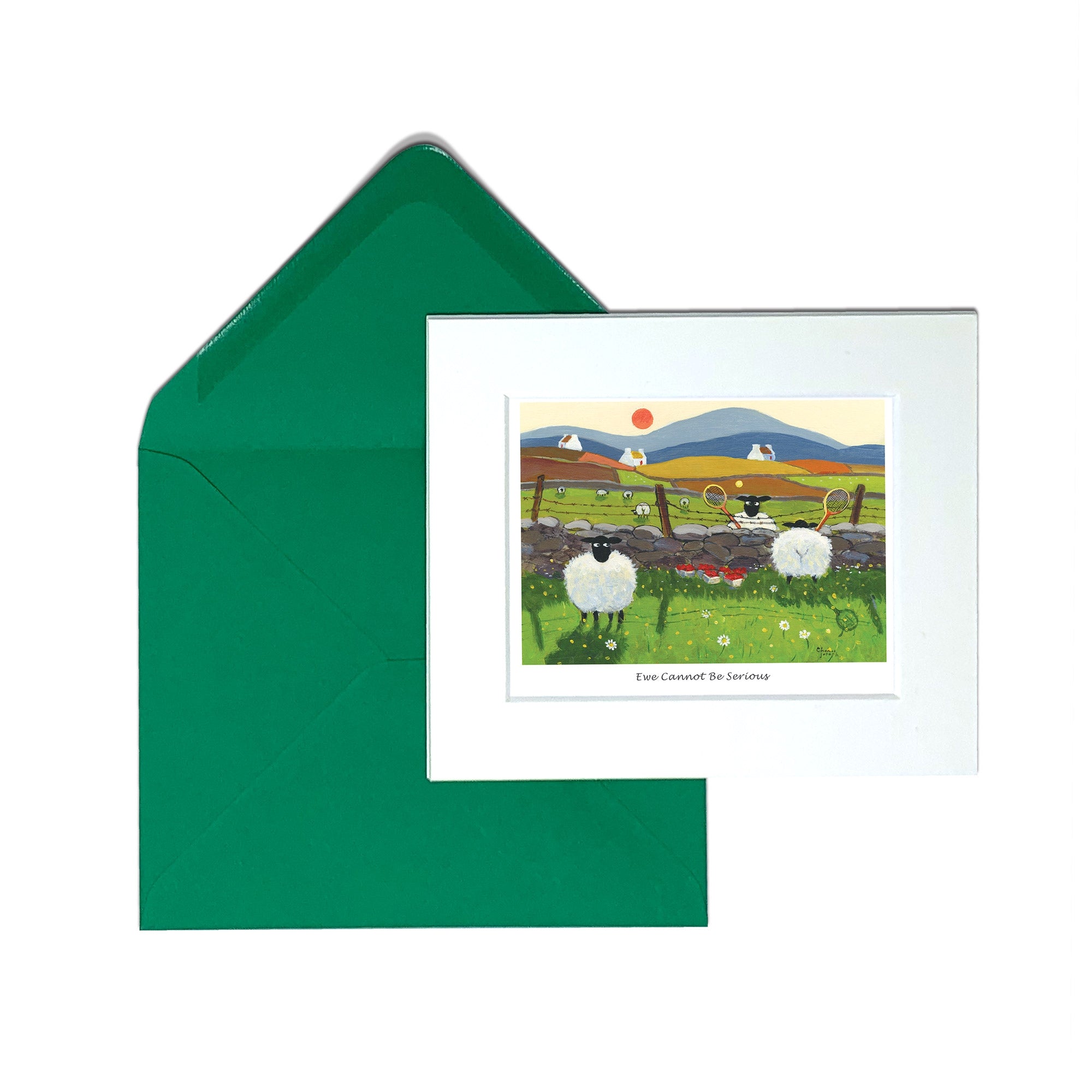 Ewe Cannot Be Serious Greeting Card