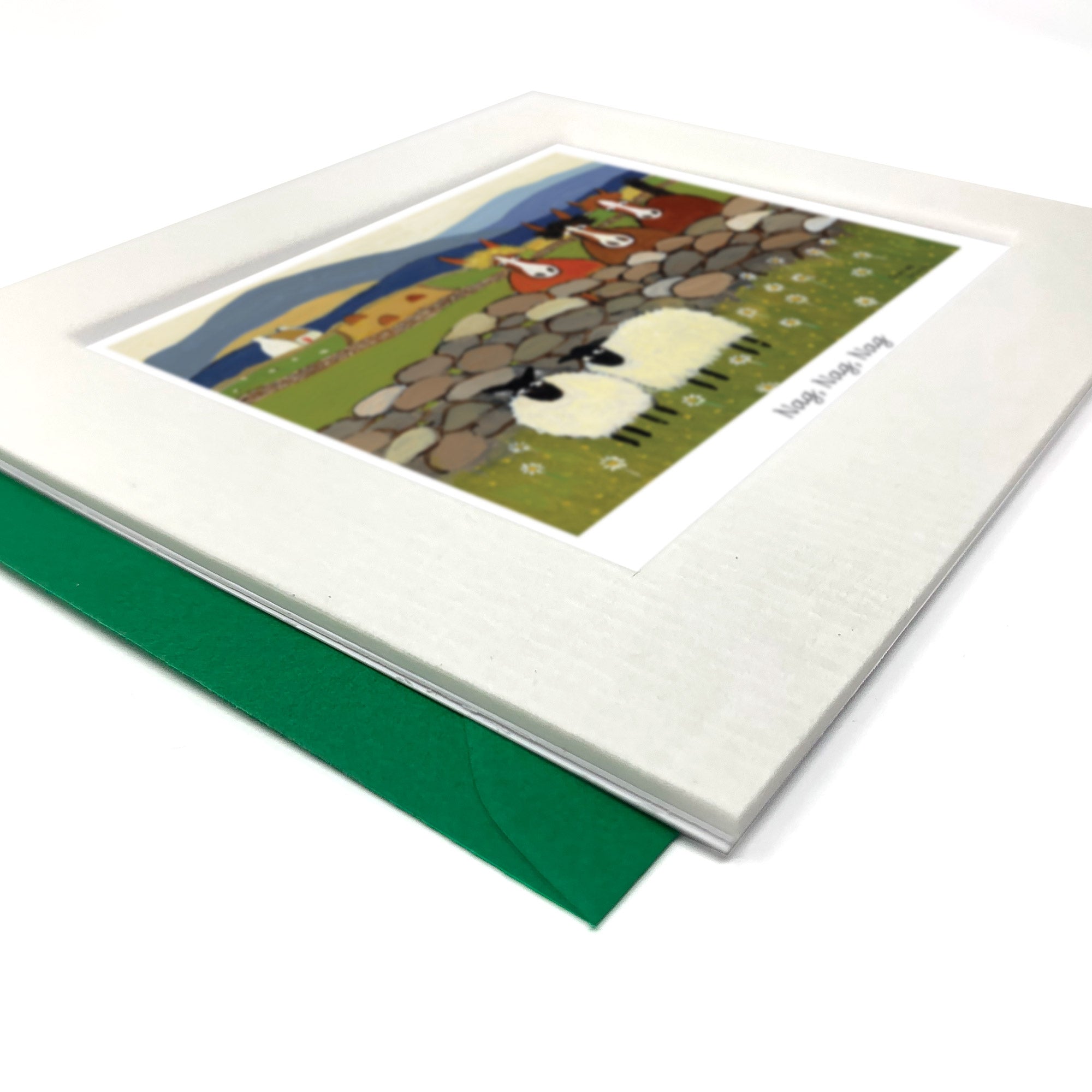 Nag, Nag, Nag Greeting Card