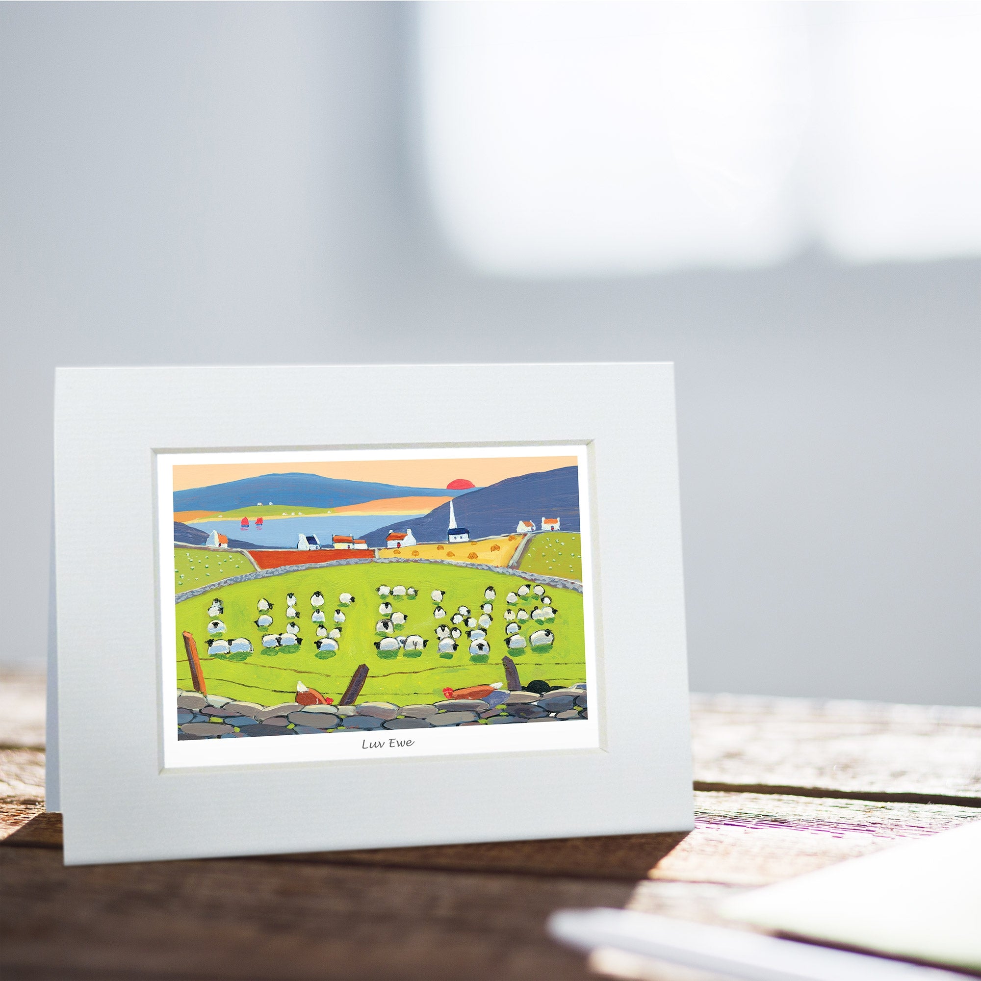 Luv Ewe Greeting Card