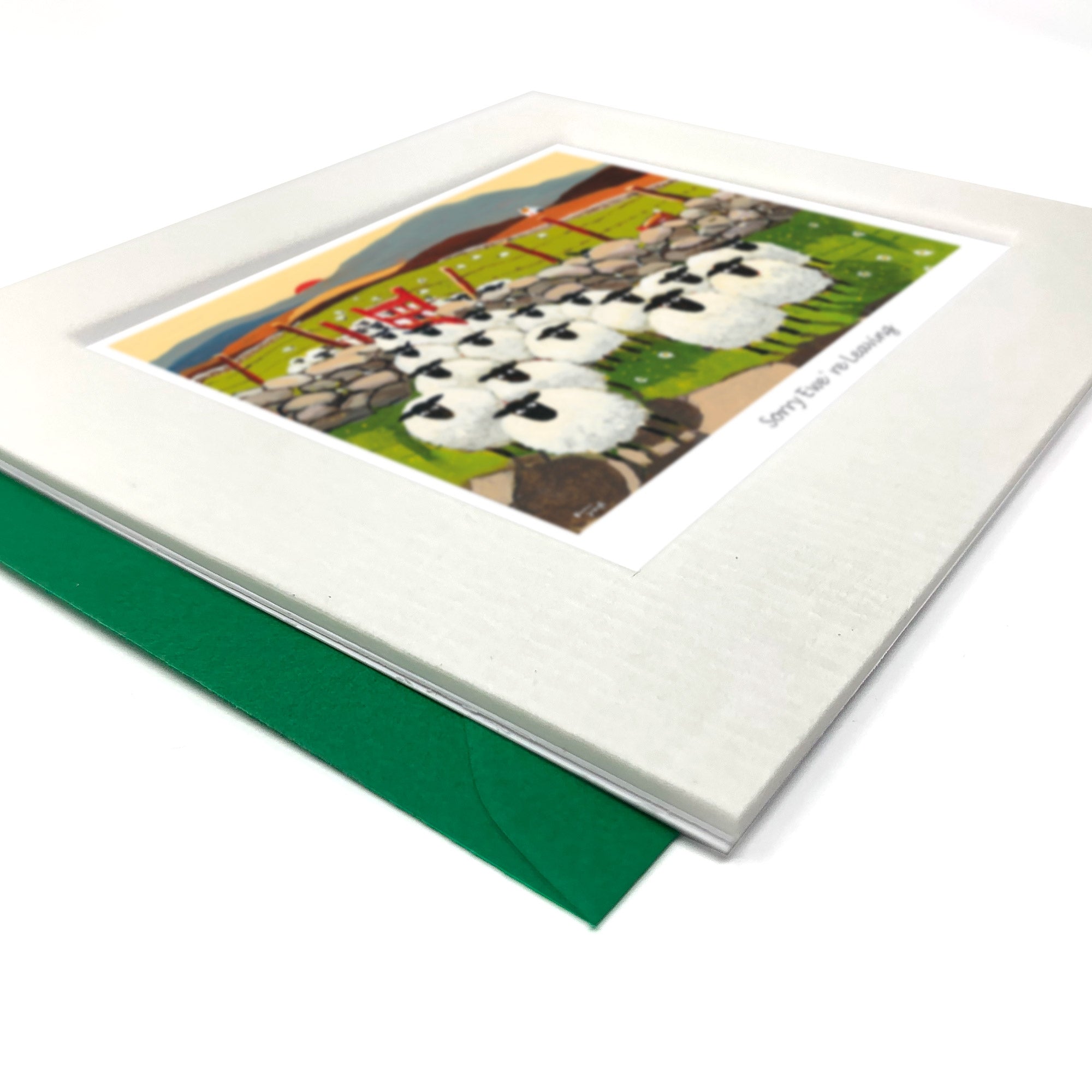 Sorry Ewe'r Leaving Greeting Card
